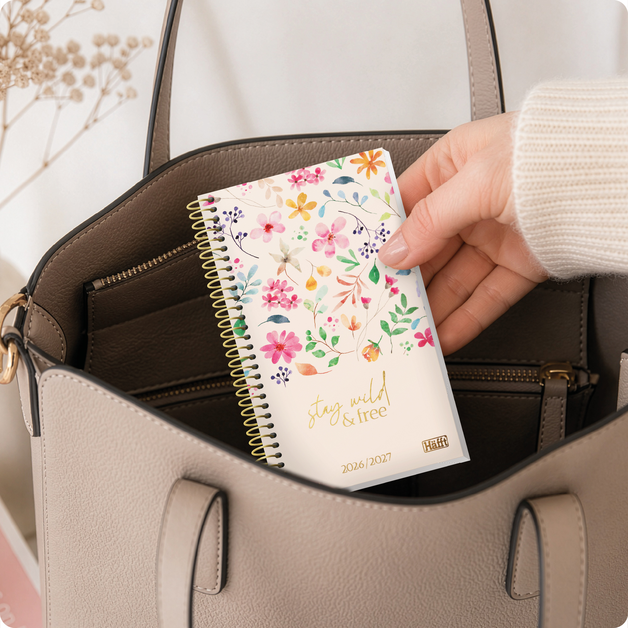Artikelbild 7 des Artikels “College-Timer A6 Slim 2026/2027 [Wild Blossoms] “