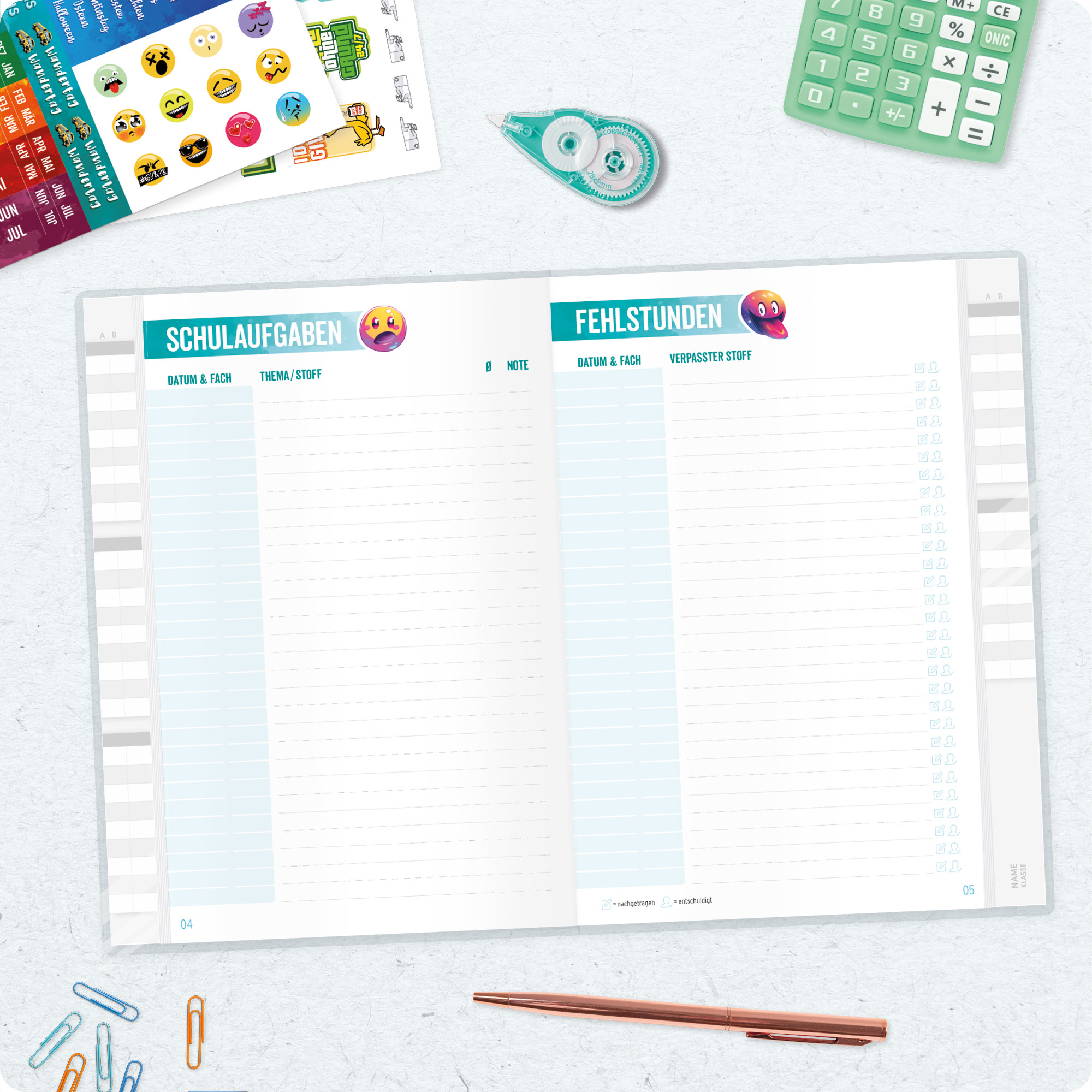 Artikelbild 7 des Artikels “Häfft Smart -  Das Aufgabenheft mit Umschlag [Ready to Play] “