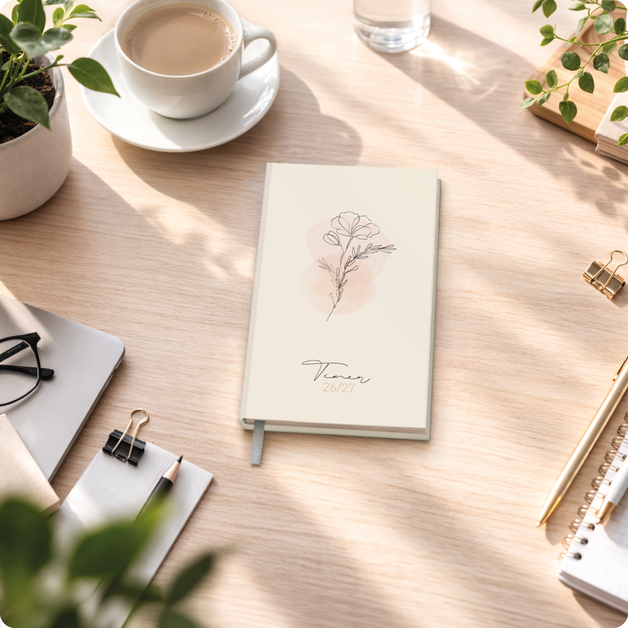Artikelbild 7 des Artikels “Häfft-Timer Slim A6+ 2026/2027 [Dainty Flower] “