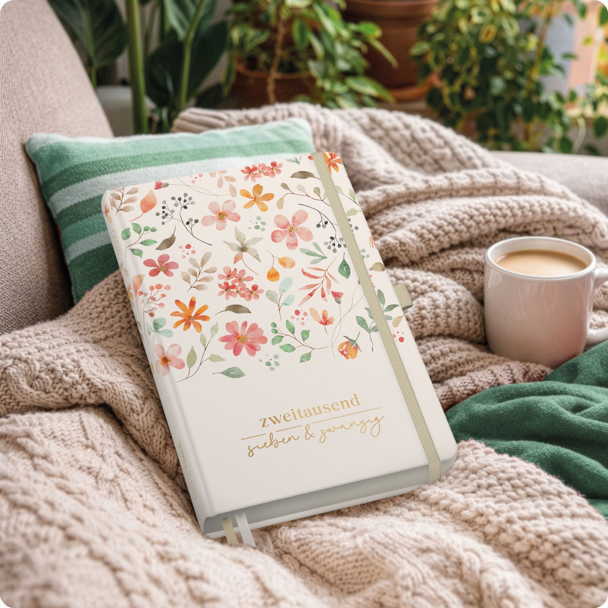 Artikelbild 7 des Artikels “Wochen-Notiz-Kalender 2026/2027 A5 [Wild Blossoms] “