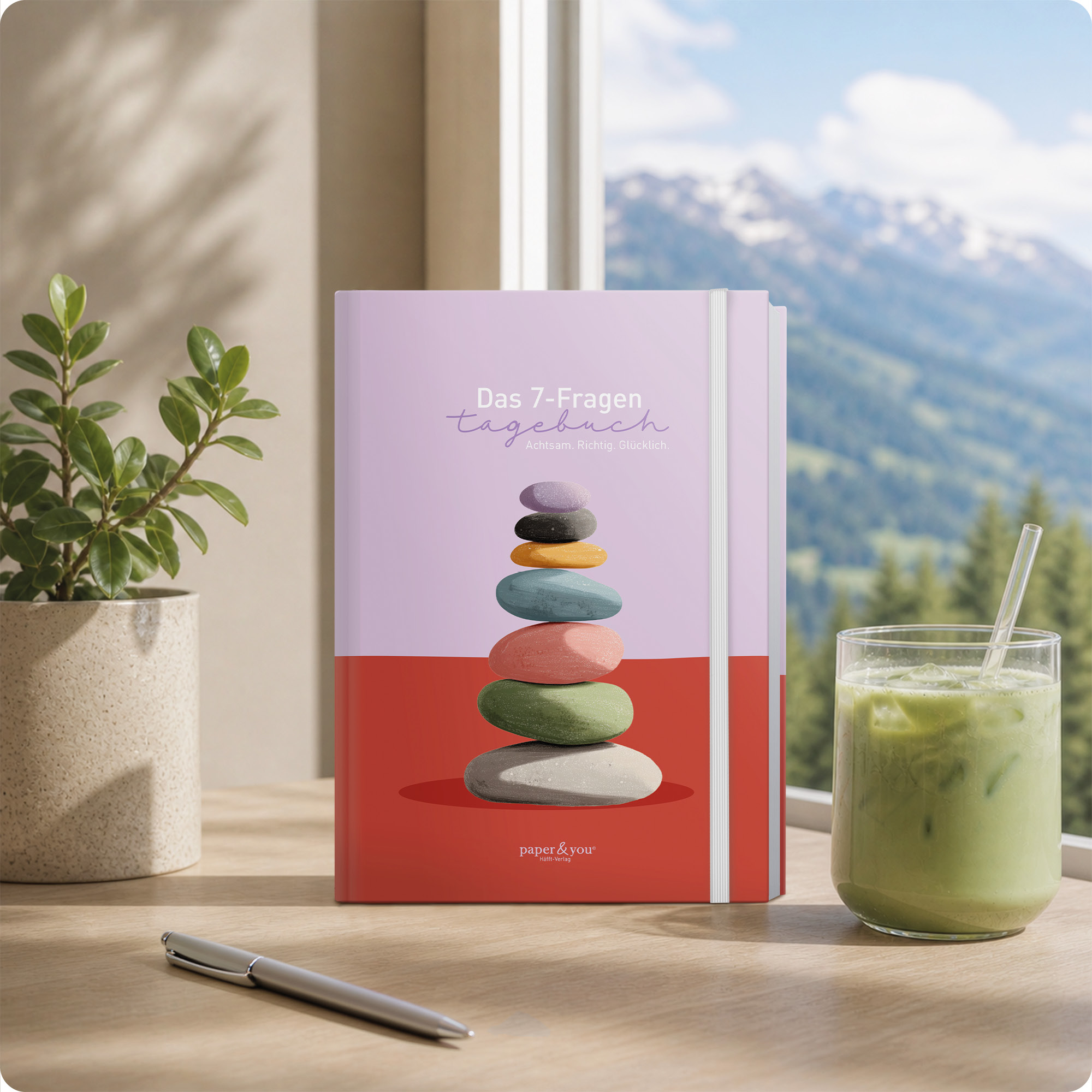 Artikelbild 7 des Artikels “paper&you Das 7-Fragen-Tagebuch A5 für 6 Monate [Gedankenreise] “