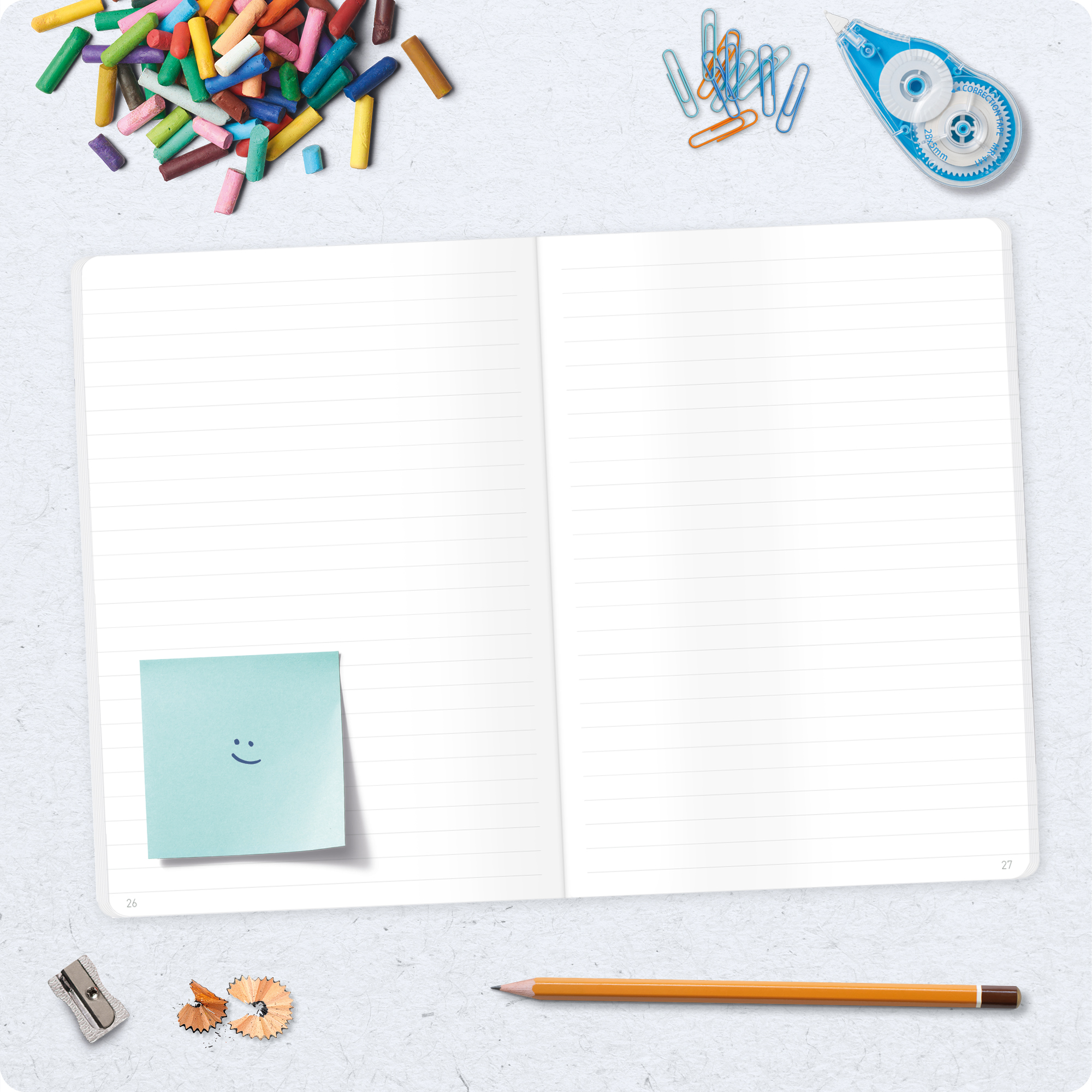 Artikelbild 7 des Artikels “Notizheft A5 liniert [One more Level] “