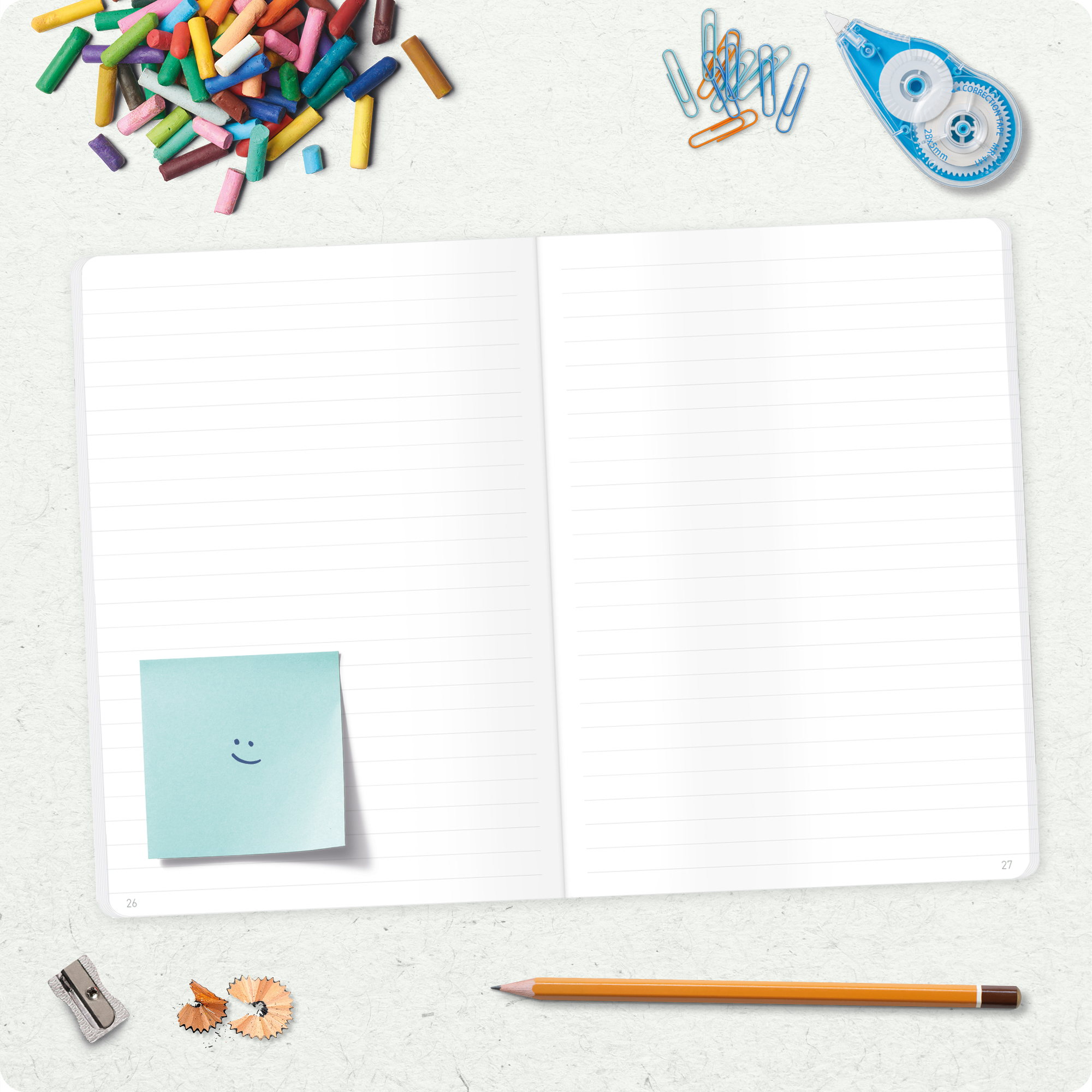 Artikelbild 7 des Artikels “Notizheft A5 liniert [Stickermania] “