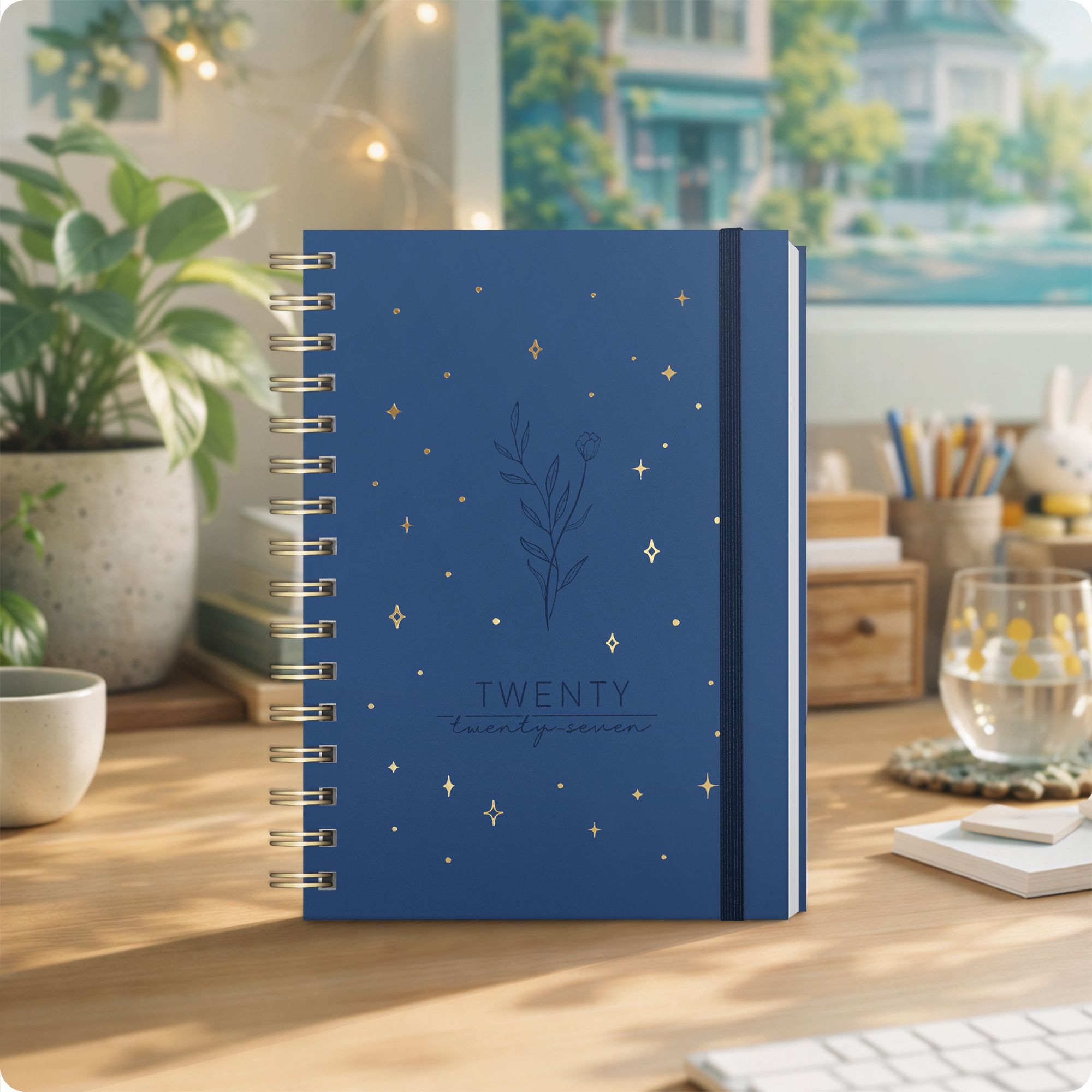 Artikelbild 7 des Artikels “Lieblings-Timer A5 2026/2027 A5 auf Englisch (+ IT/FR/ES) [Night Flower] “