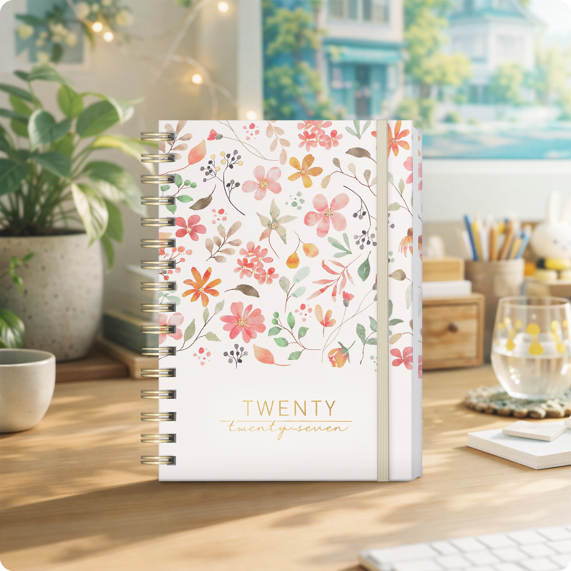 Artikelbild 7 des Artikels “Lieblings-Timer A5 2026/2027 A5 auf Englisch (+ IT/FR/ES) [Wild Blossoms] “