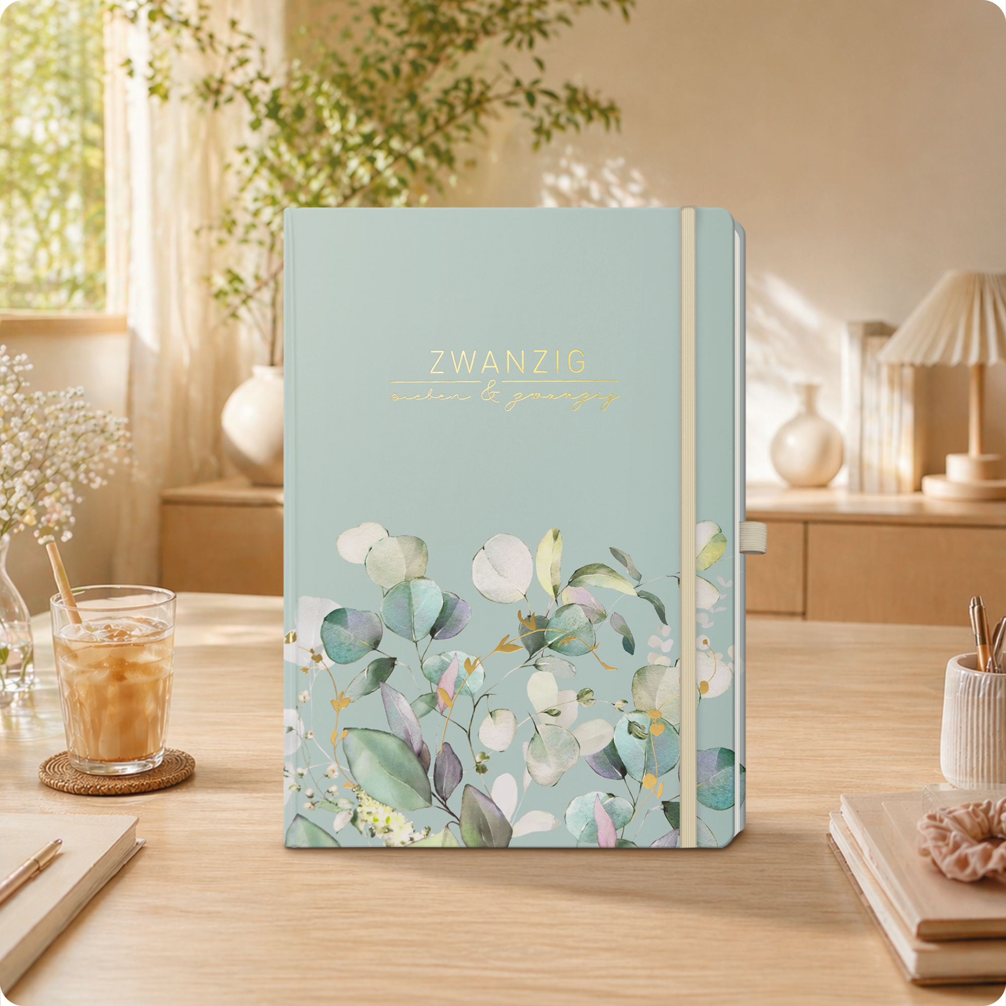 Artikelbild 7 des Artikels “Wochen-Notiz-Kalender A4 2027 [Minty Leaves] “