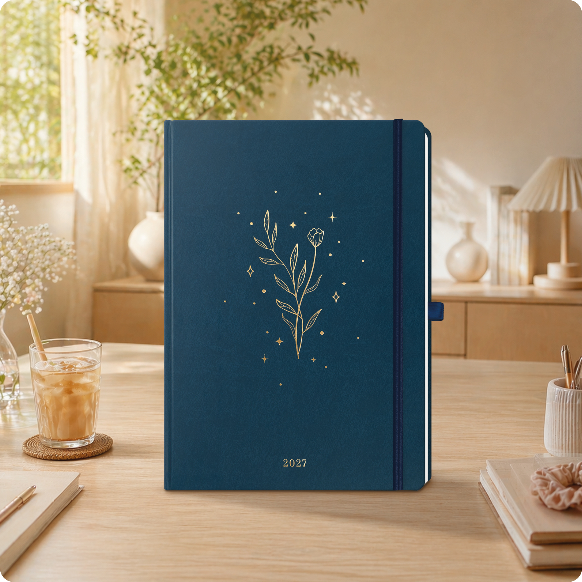 Artikelbild 7 des Artikels “Wochen-Notiz-Kalender A4 2027 [Night Flower] “