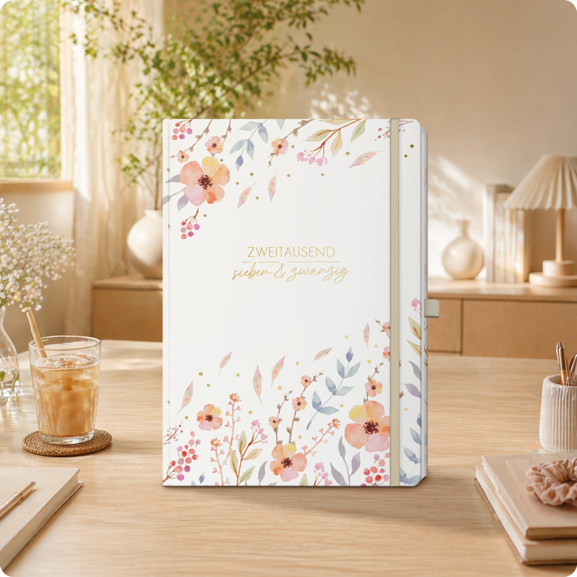 Artikelbild 7 des Artikels “Wochen-Notiz-Kalender A4 2027 [Sweet Flowers] “