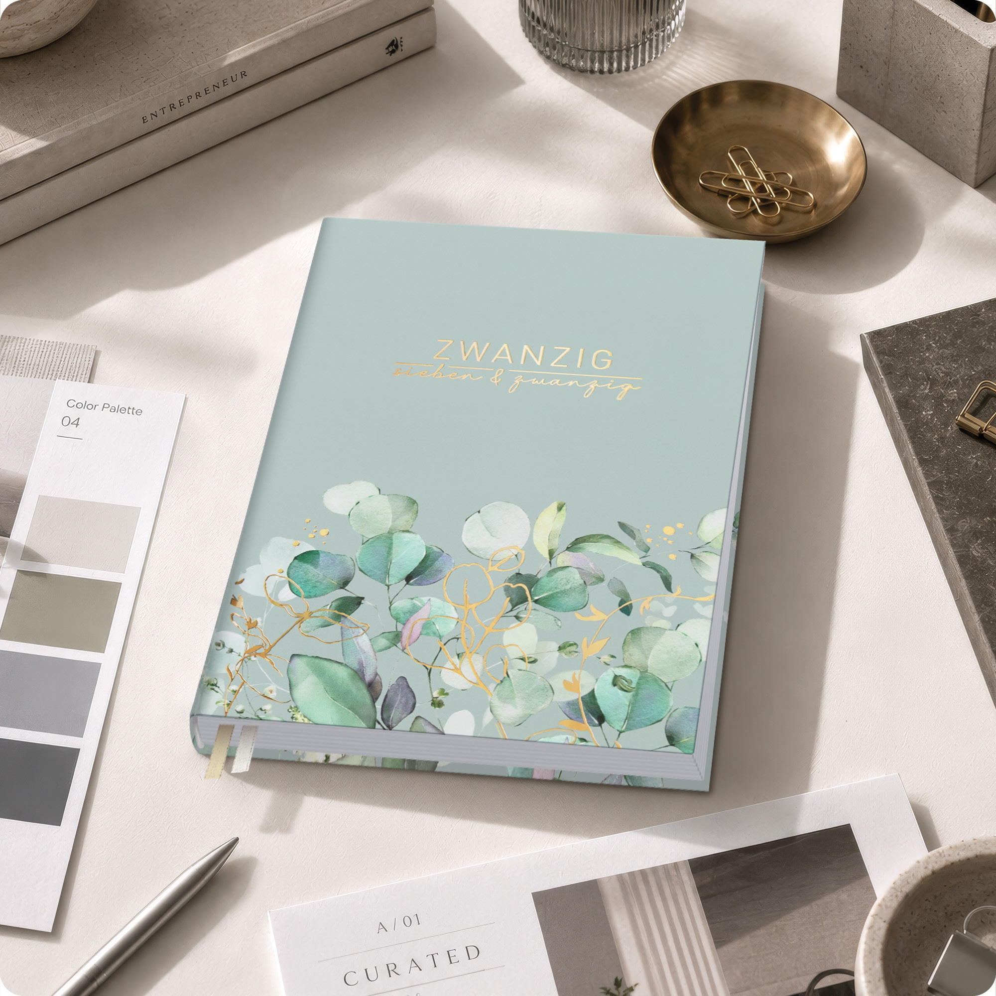 Artikelbild 7 des Artikels “Business-Timer A5 2027 [Minty Leaves] “
