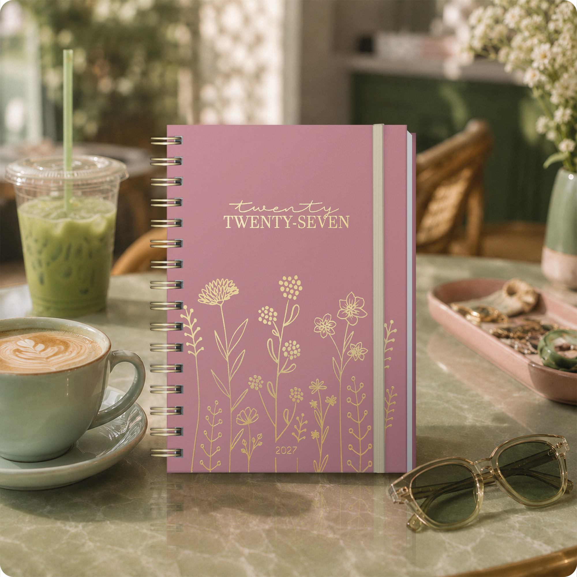 Artikelbild 7 des Artikels “Lieblings-Timer A5 2027 Englisch (+ IT/FR/ES) [Fine Flowers] “