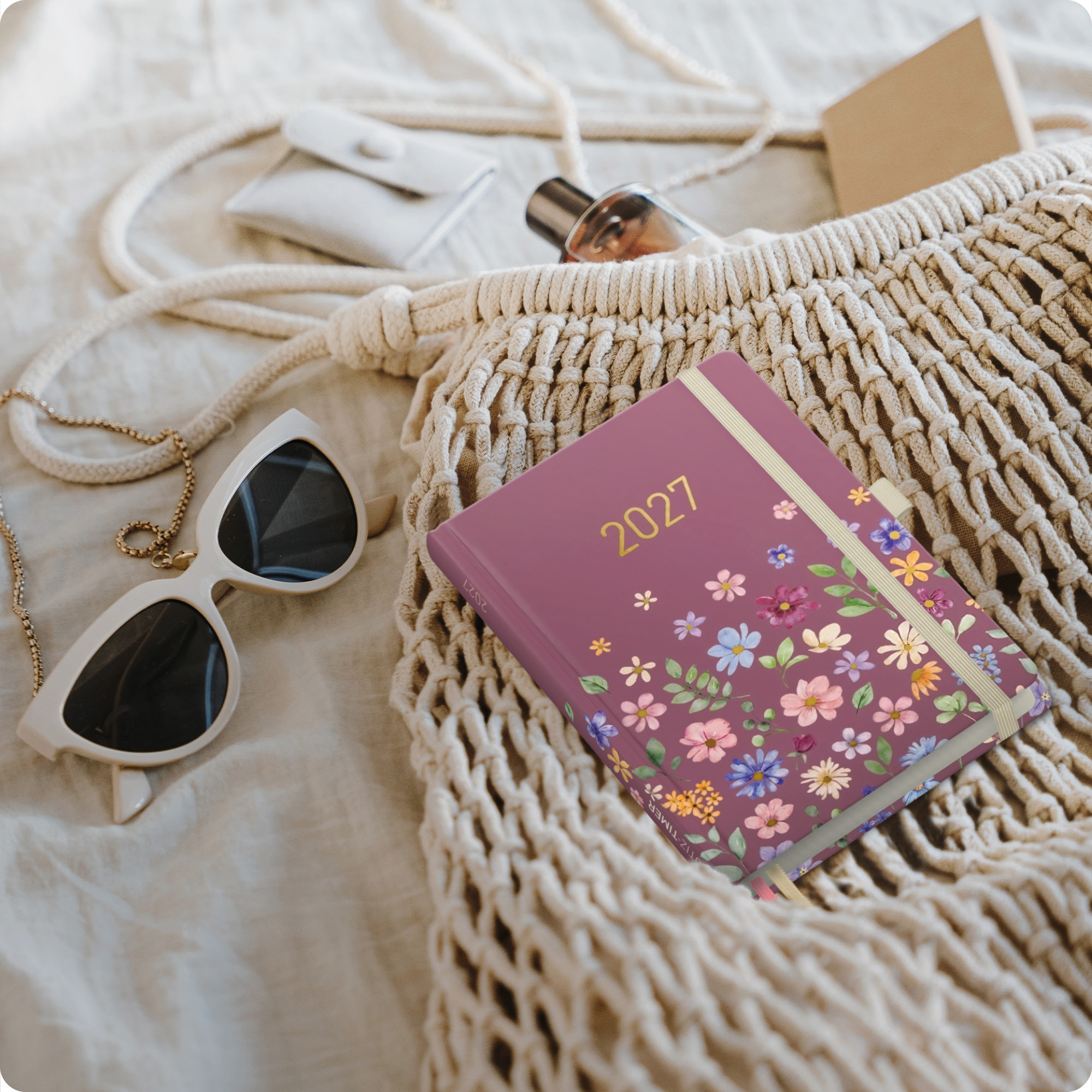 Artikelbild 7 des Artikels “Wochen-Notiz-Kalender A6 2027 [Berry Blossoms] “