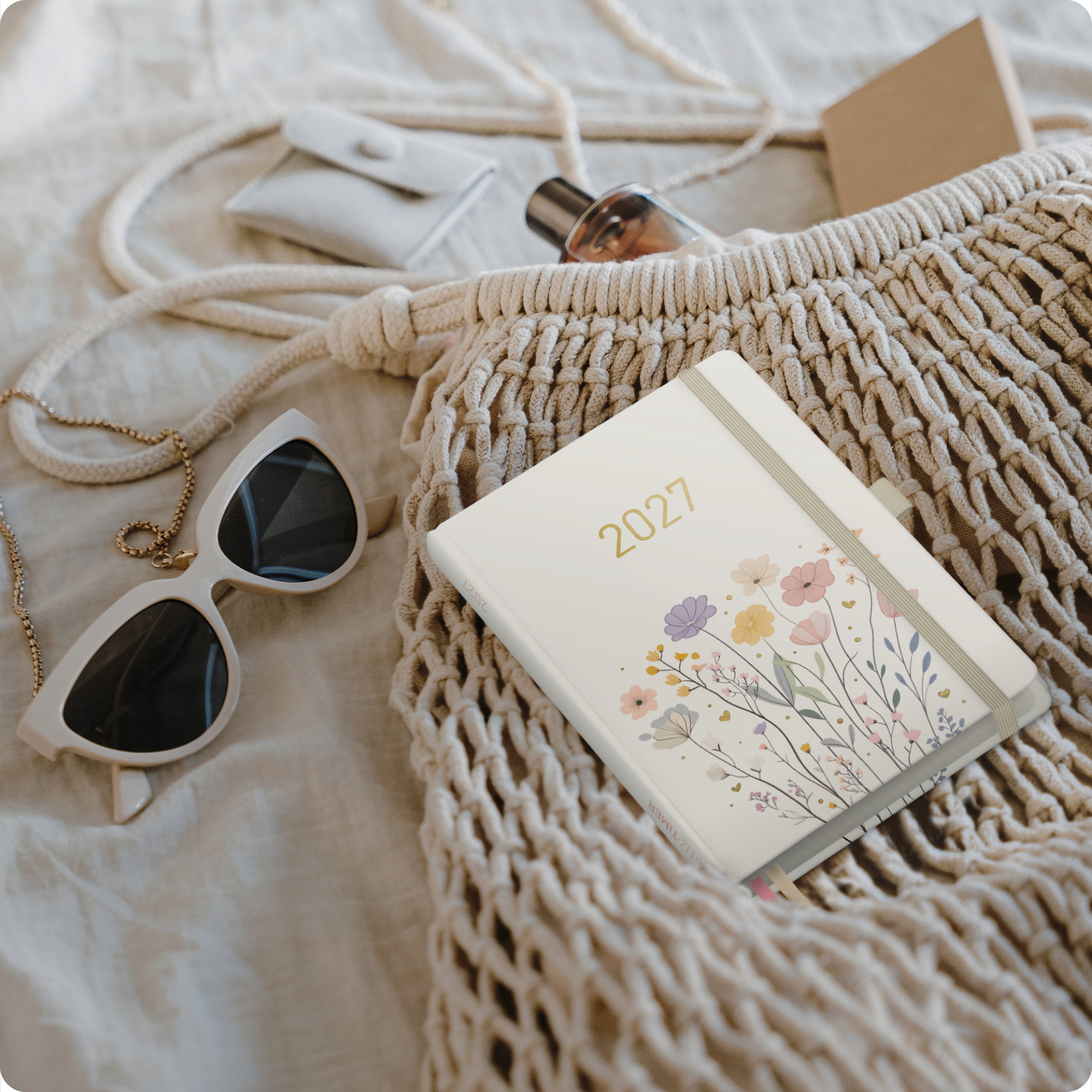 Artikelbild 7 des Artikels “Wochen-Notiz-Kalender A6 2027 [Flower Joy] “