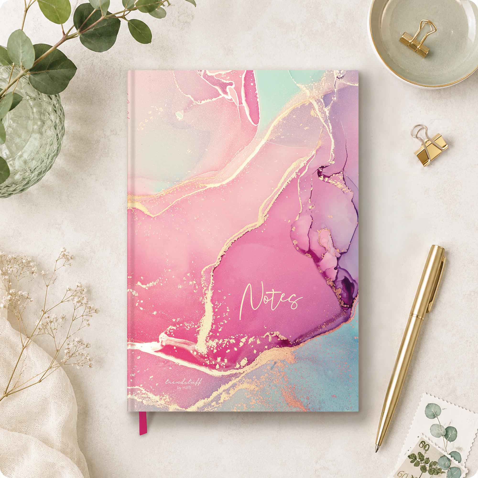 Artikelbild 7 des Artikels “Trendstuff Notizbuch A5 liniert [Silky Pink] “