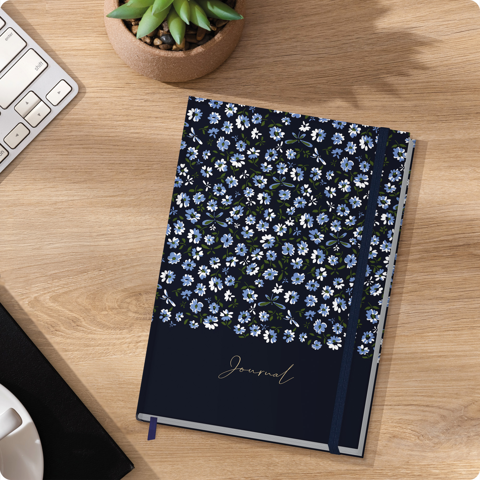 Artikelbild 7 des Artikels “paper&you Journal dotted A5 [Blue Daisy] “