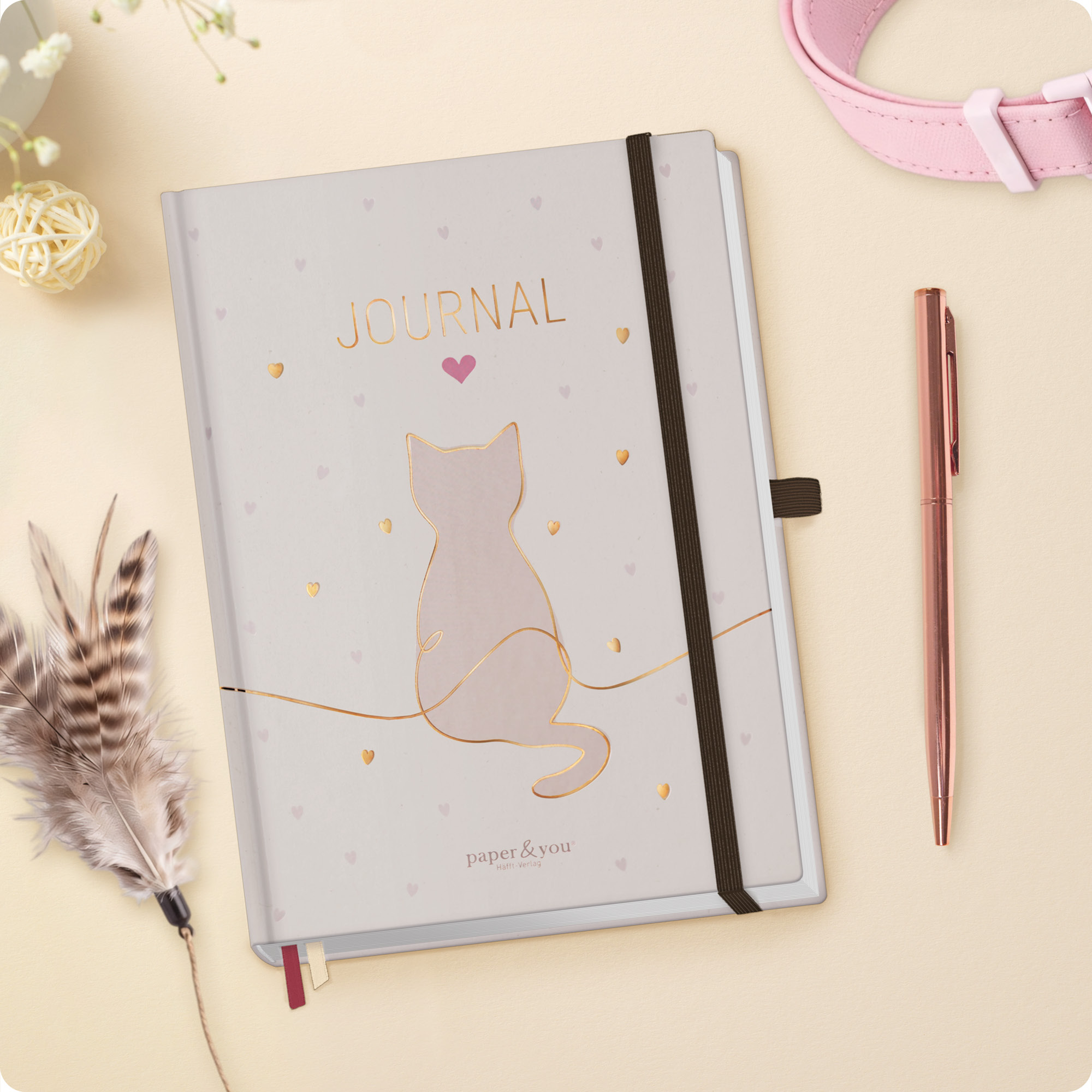 Artikelbild 7 des Artikels “p&y Journal Premium dotted A5 [Cat Love] “