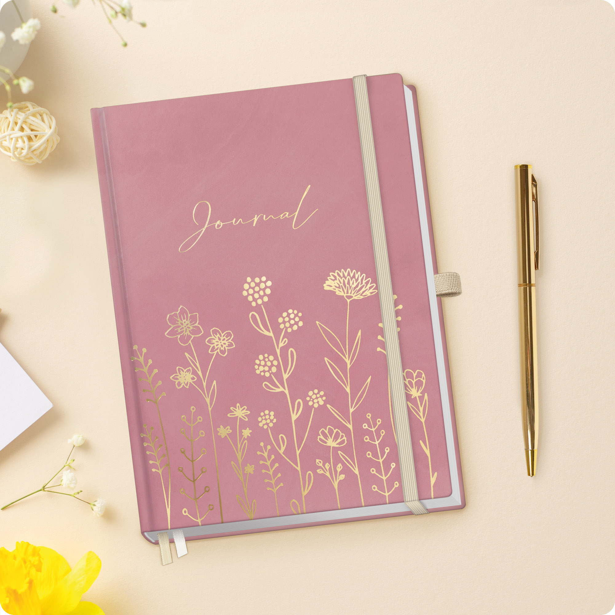 Artikelbild 7 des Artikels “p&y Journal Premium dotted A5 [Fine Flowers rosé] “
