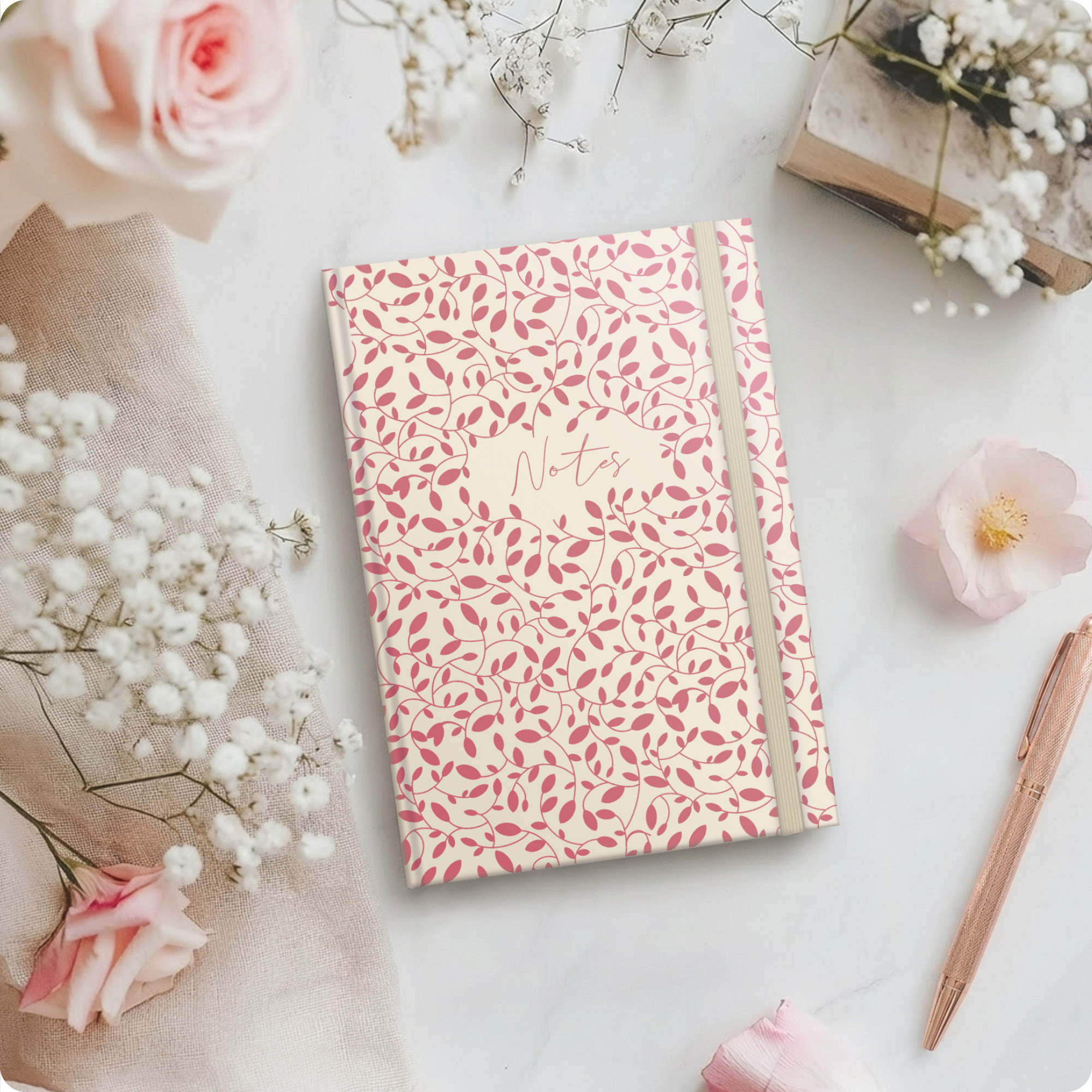 Artikelbild 7 des Artikels “p&y Notizbuch kariert A6+ [Red Leaves] “