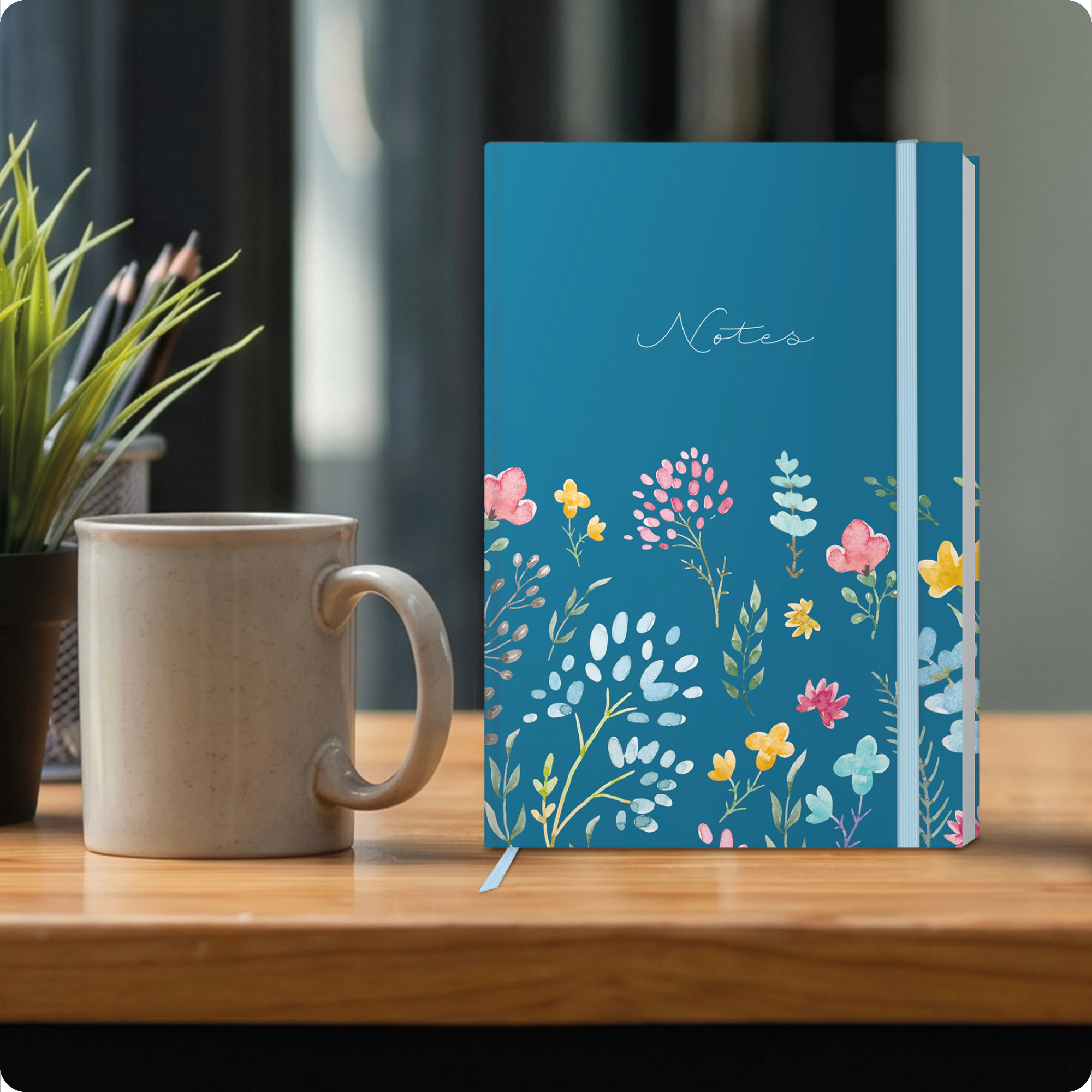 Artikelbild 7 des Artikels “paper&you Notizbuch Classic A5+ liniert [Happy Flower] “