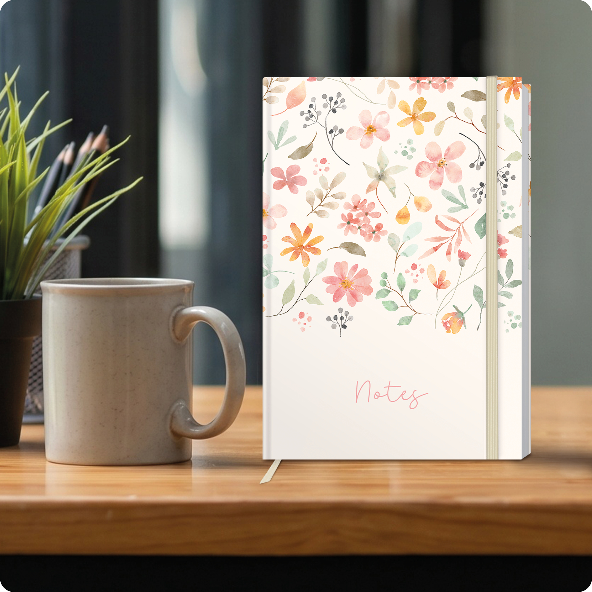Artikelbild 7 des Artikels “paper&you Notizbuch Classic A5+ liniert [Wild Blossoms] “