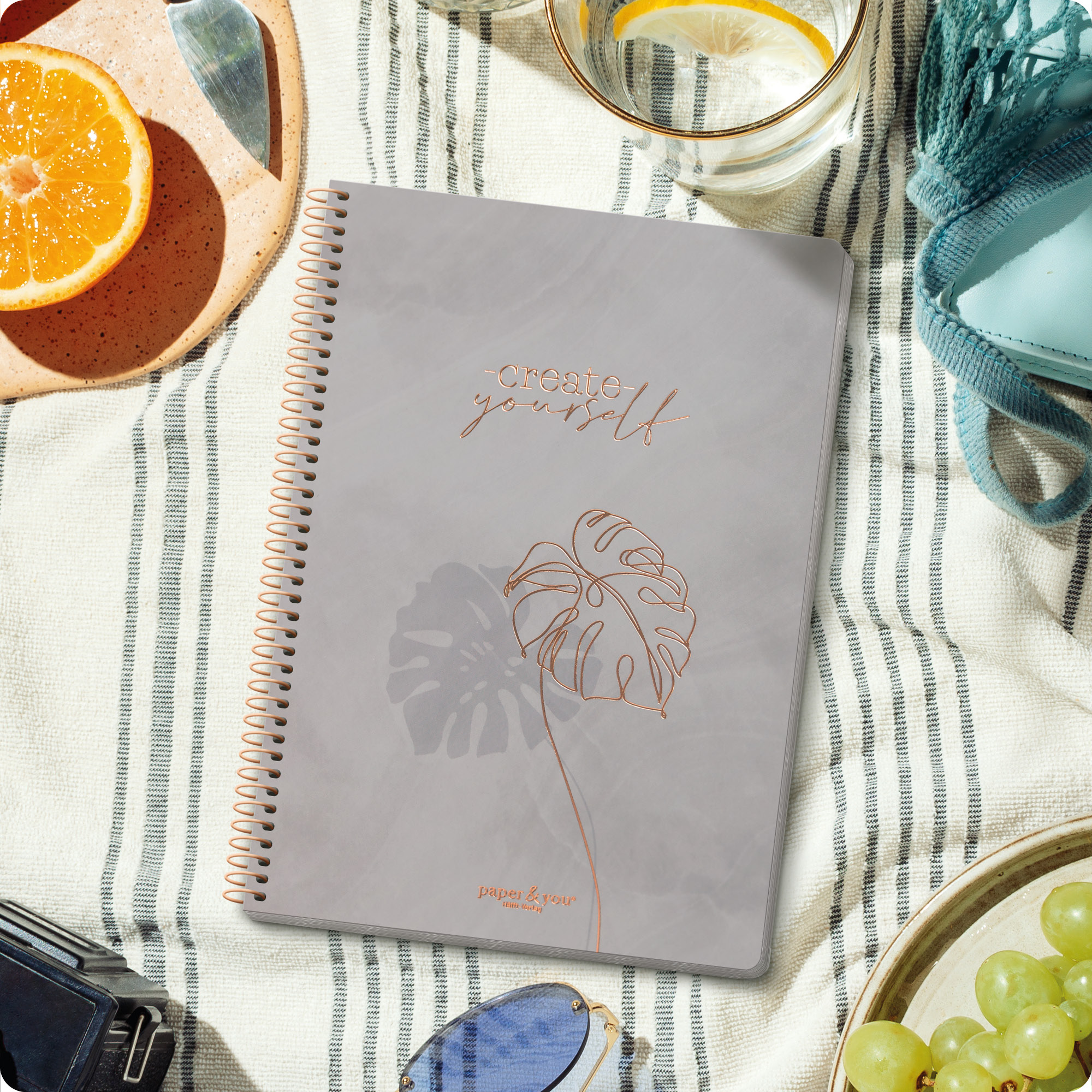 Artikelbild 7 des Artikels “Bullet Journal dotted A5 mit Spiralbindung [Create Yourself] “