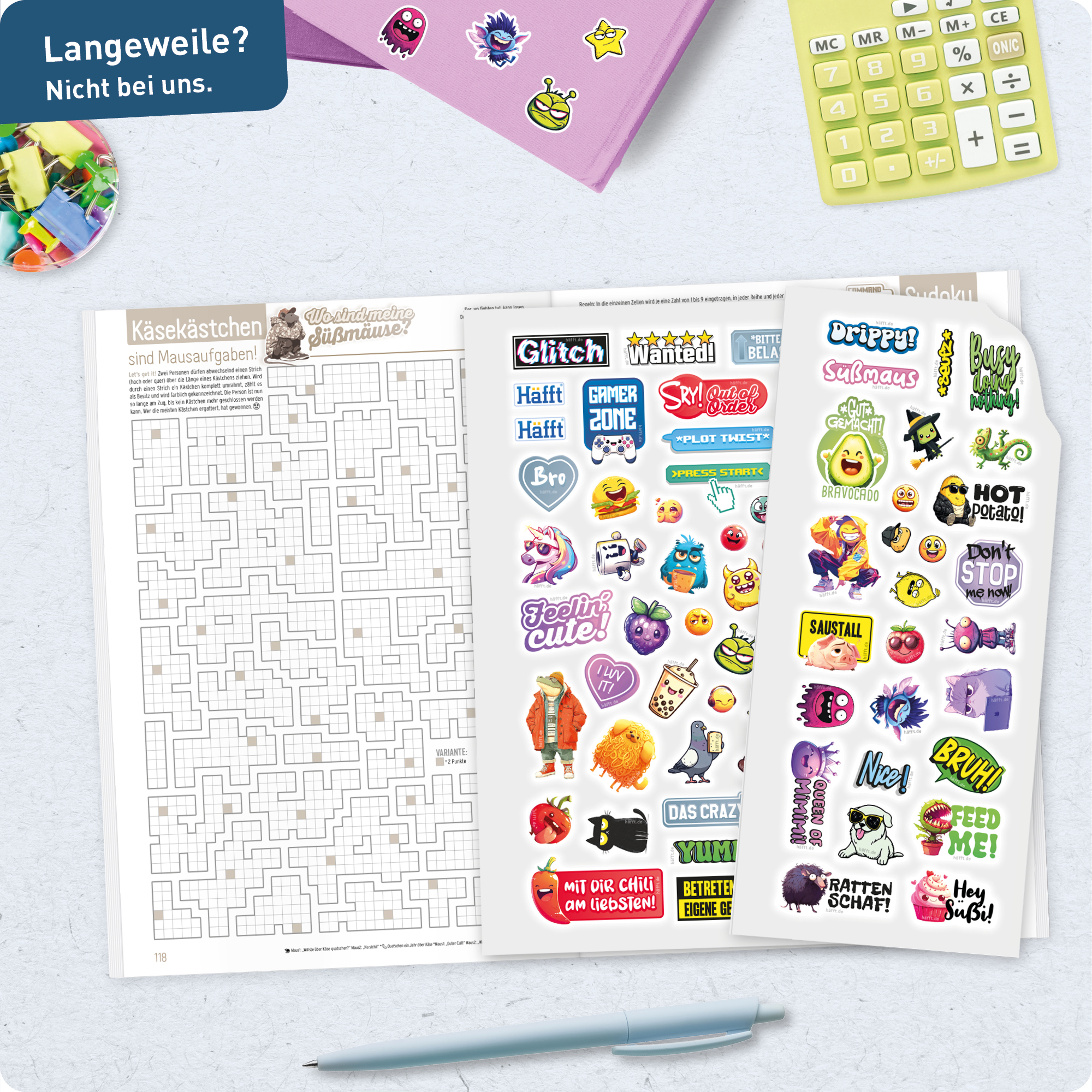 Artikelbild 8 des Artikels “Häfft Planer A5 2026/2027 [six seven] “