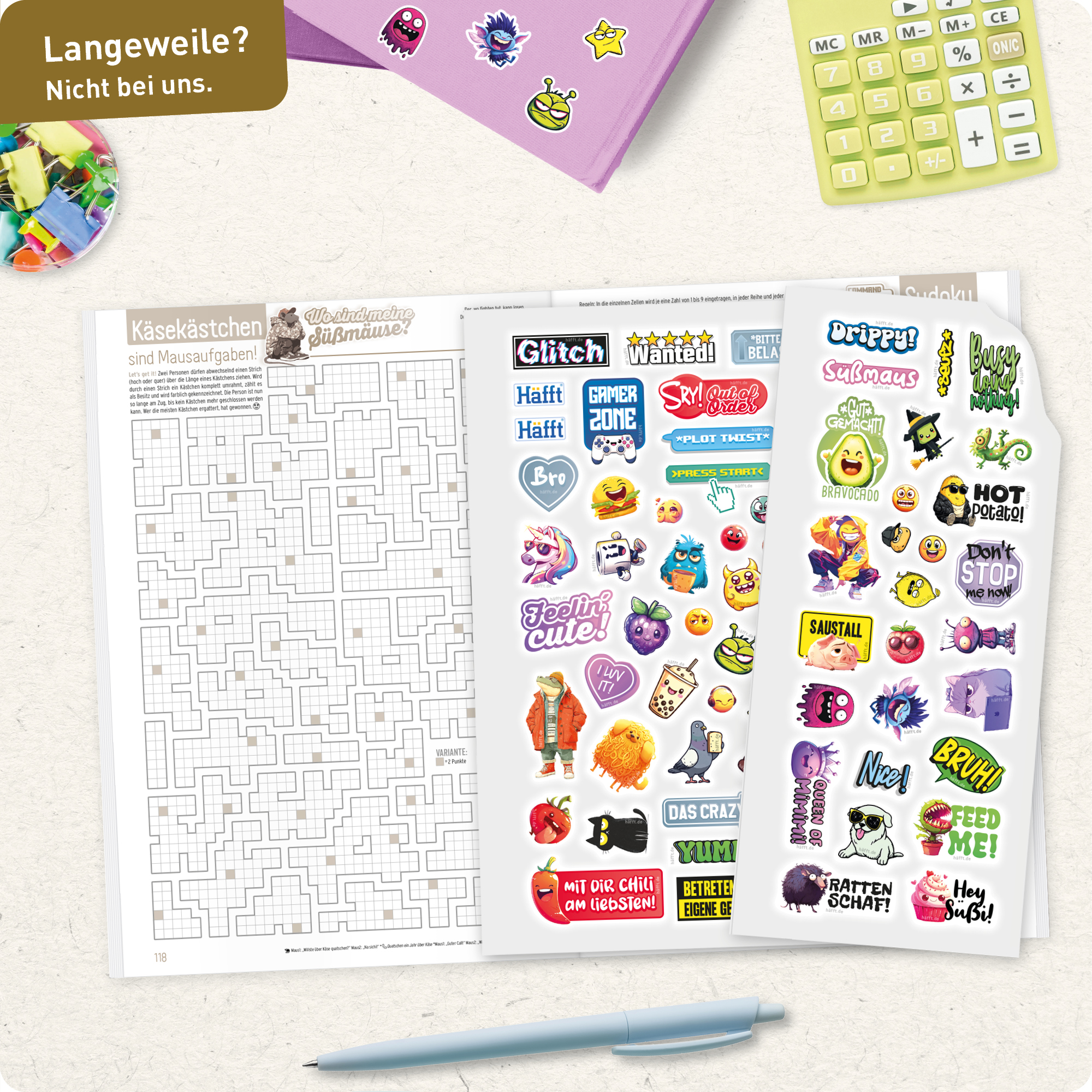 Artikelbild 8 des Artikels “Häfft Planer A5 2026/2027 [Skull] “