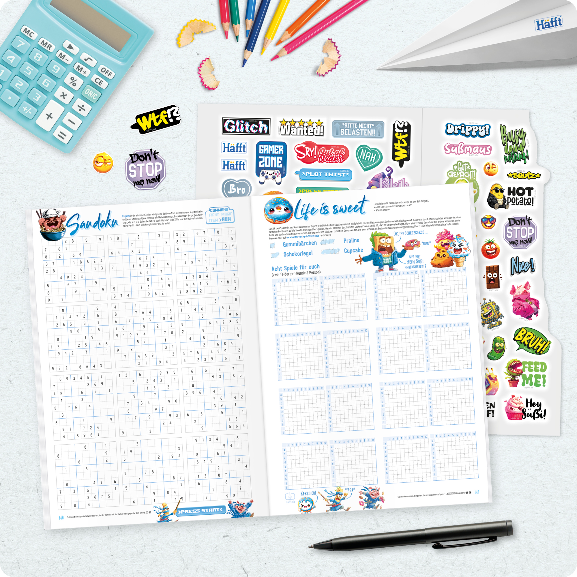 Artikelbild 8 des Artikels “Häfft Original Hausaufgabenheft 20A5 26/2027 [Das Crazy] “