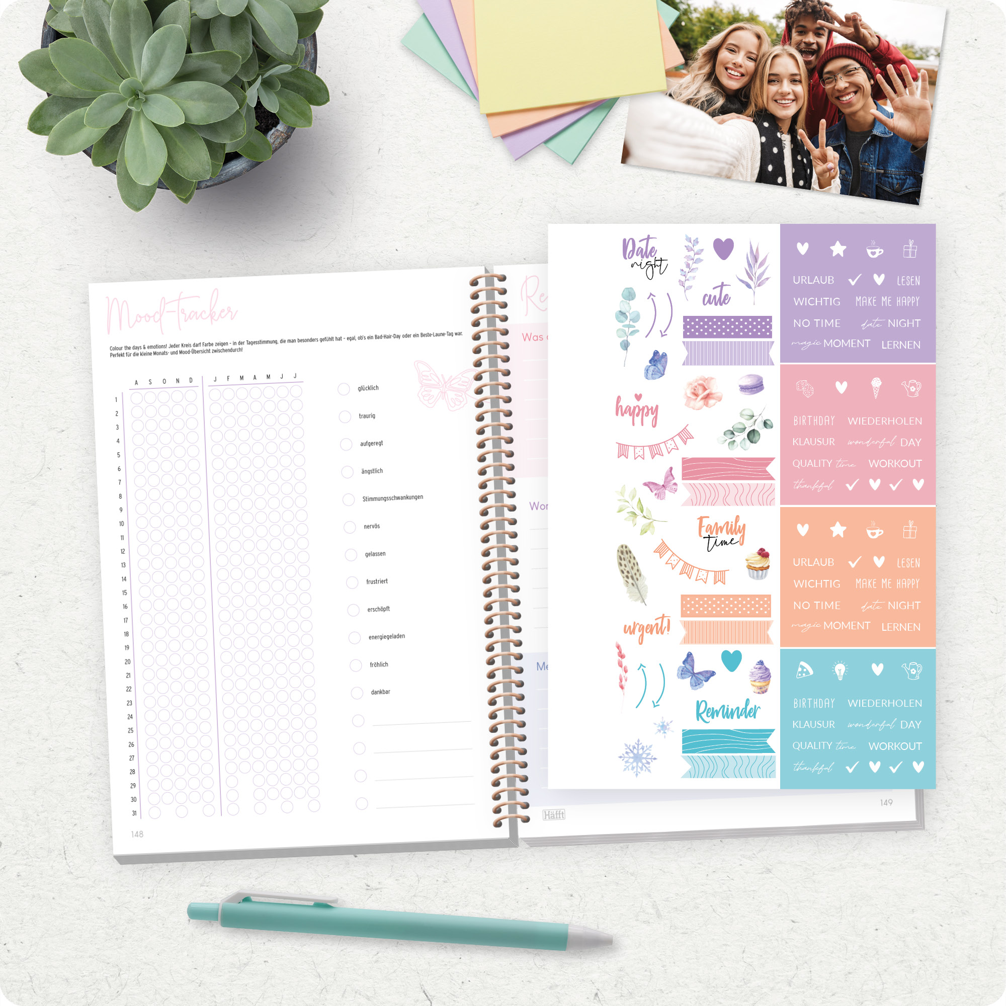 Artikelbild 8 des Artikels “College-Timer A5 2026/2027 [Wild Blossoms] “