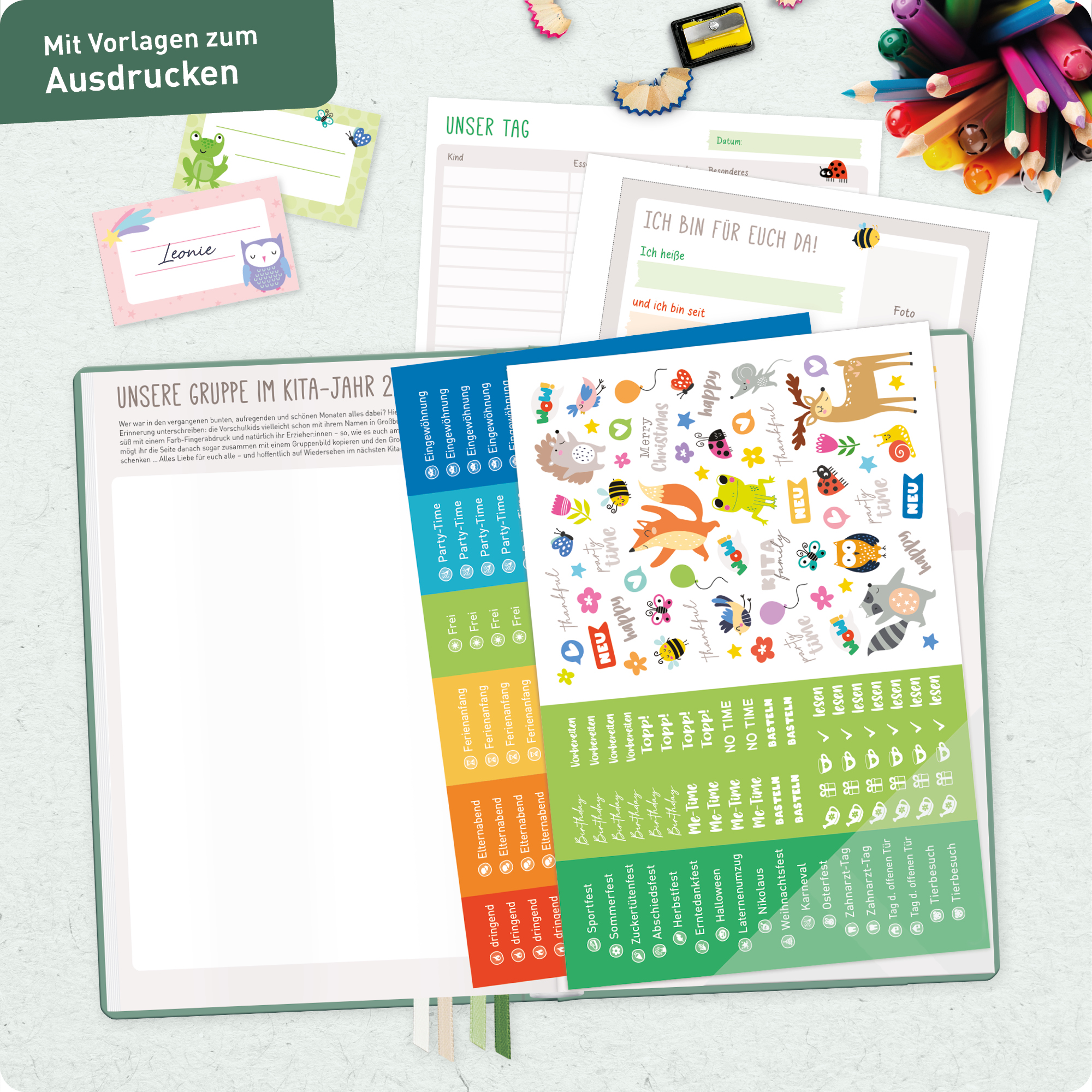 Artikelbild 8 des Artikels “Erzieher-Planer A5+ 26/27  [Green Times] “