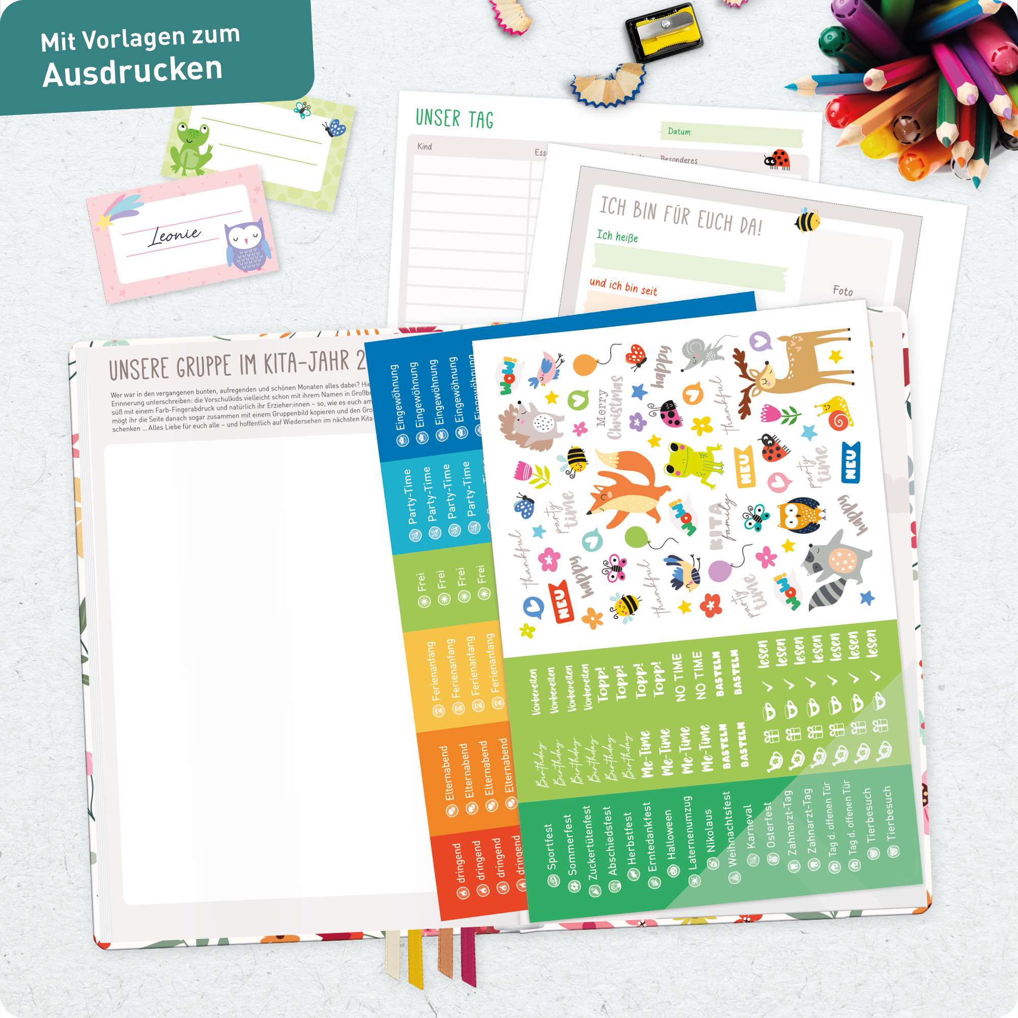 Artikelbild 8 des Artikels “Erzieher-Planer A5+ 26/27  [Wild Flower] “