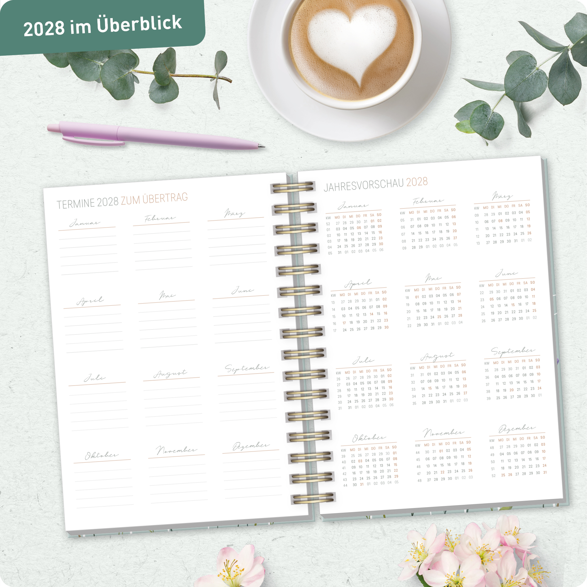 Artikelbild 8 des Artikels “Lieblings-Timer A5 2026/2027 [Spring Flowers] “