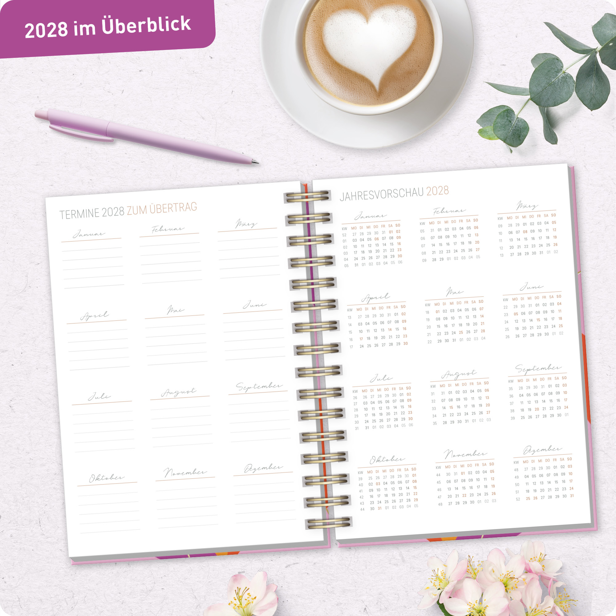 Artikelbild 8 des Artikels “Lieblings-Timer A5 2027 [Color Love] “
