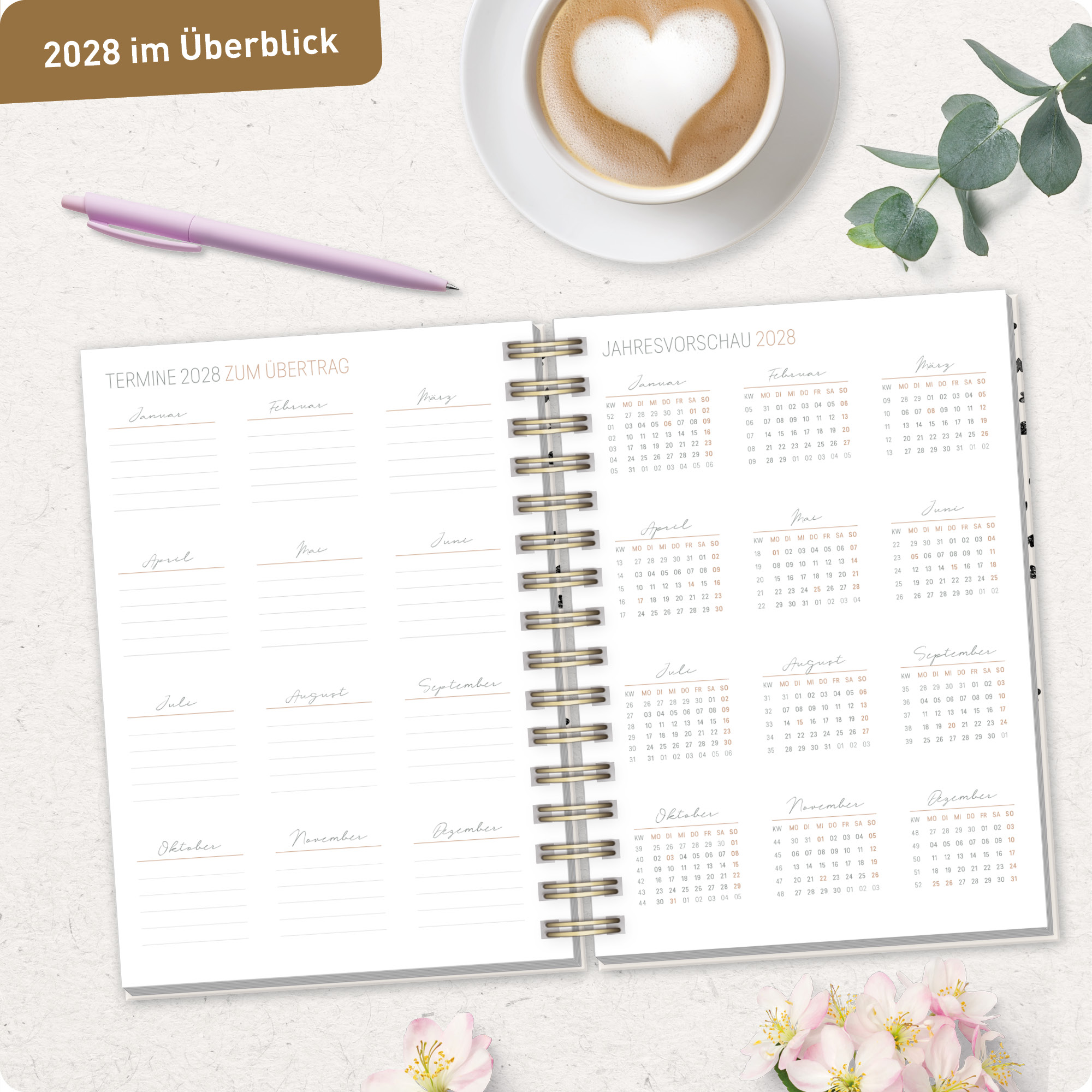 Artikelbild 8 des Artikels “Lieblings-Timer A5 2027 [Golden Hearts] “