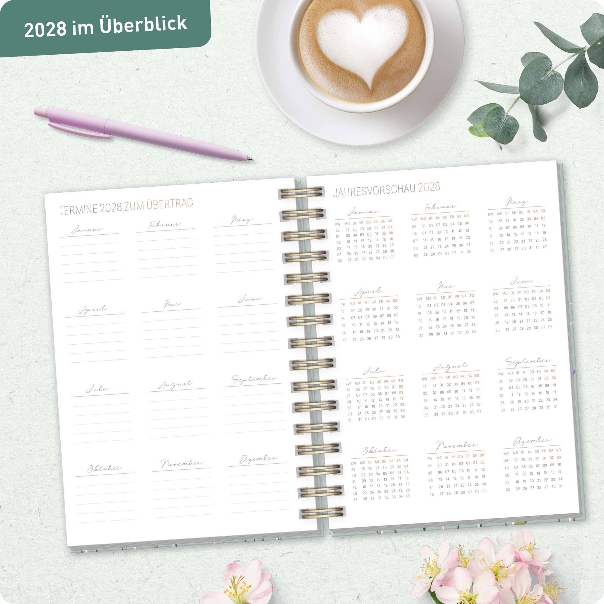 Artikelbild 8 des Artikels “Lieblings-Timer A5 2027 [Spring Flowers] “