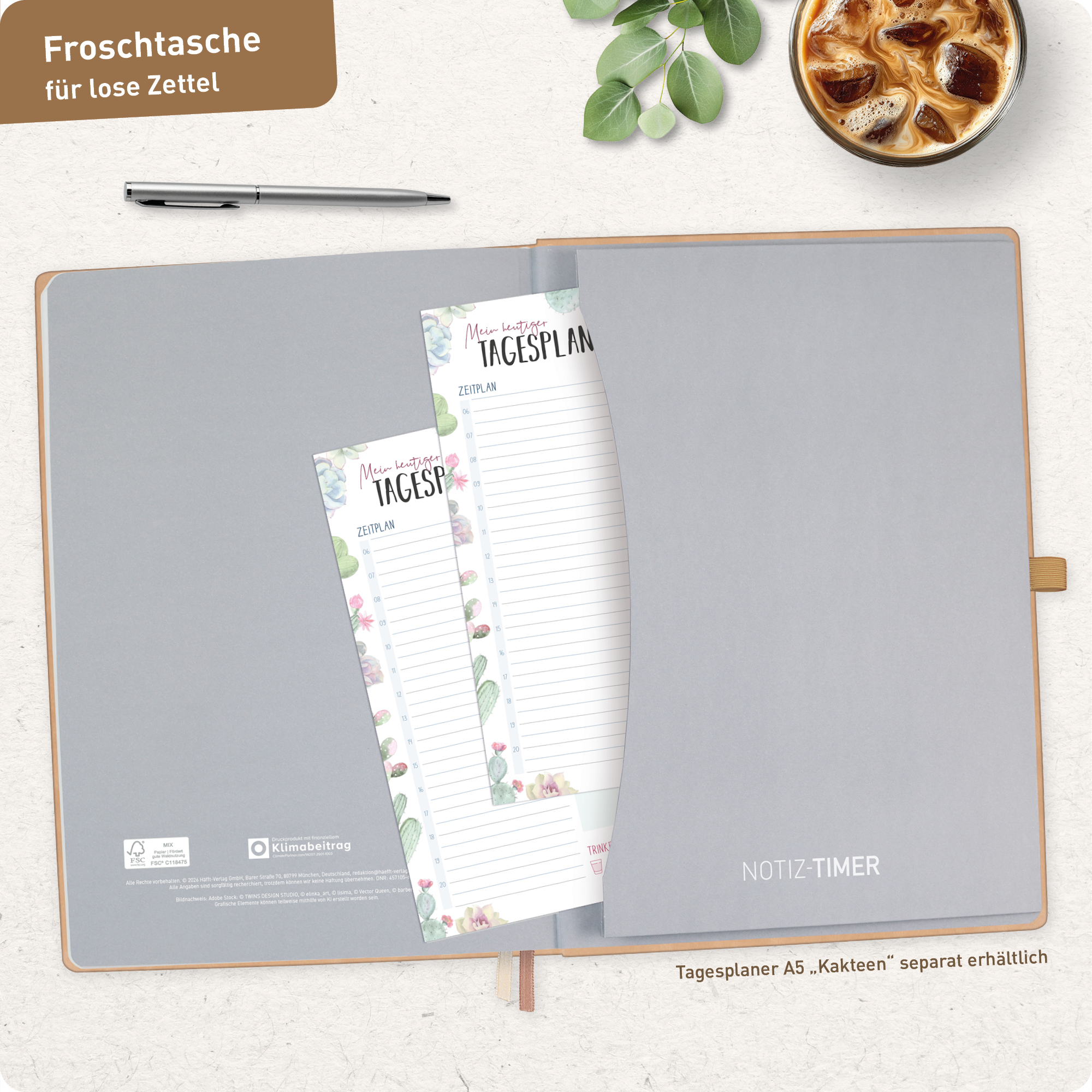Artikelbild 8 des Artikels “Wochen-Notiz-Kalender A4 2027 [Cappuccino] “