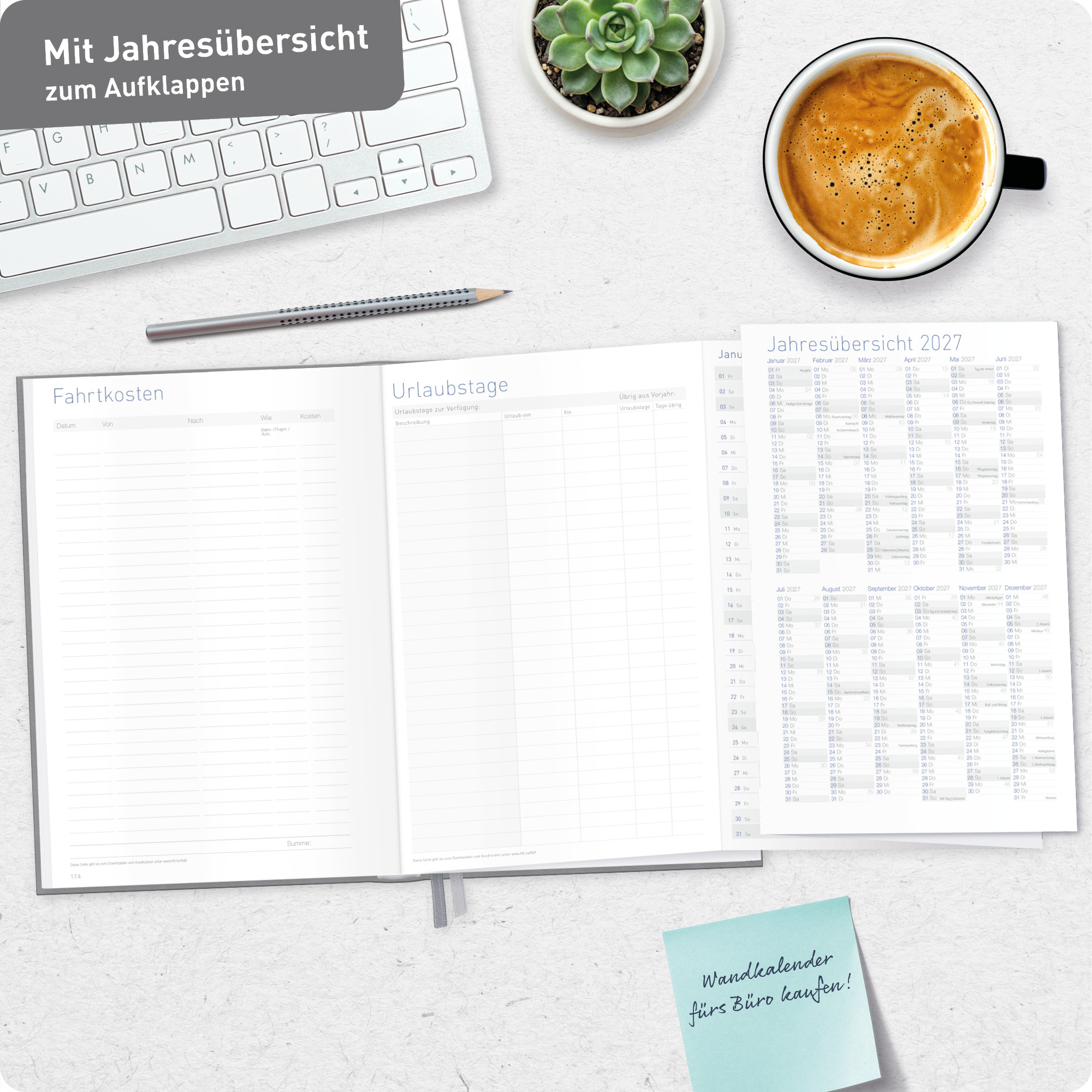 Artikelbild 8 des Artikels “Business-Timer A5 2027 [Grau-Rosé] “