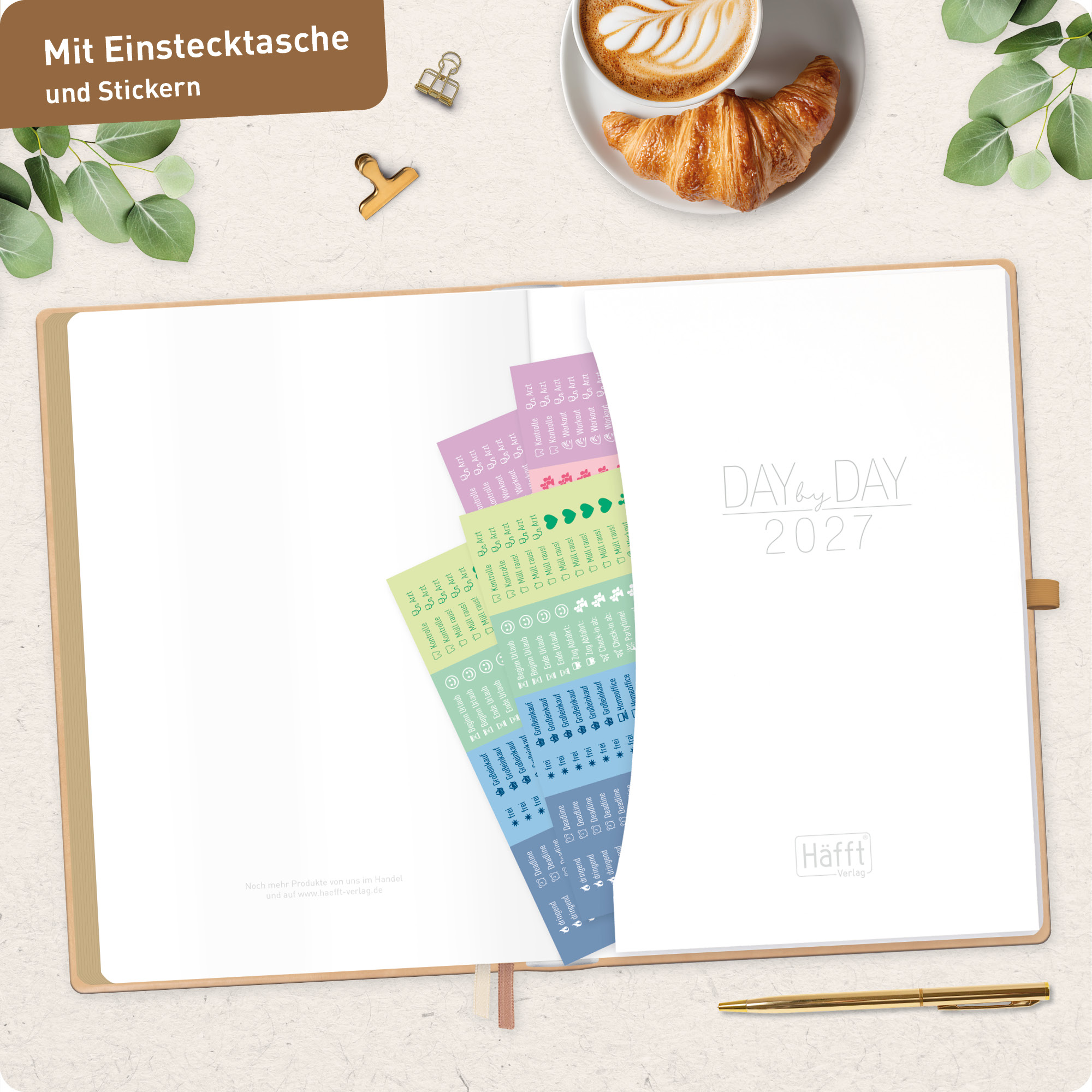 Artikelbild 8 des Artikels “Organizer Day by Day Maxi A4+ 2027 [Prestige Beige] “