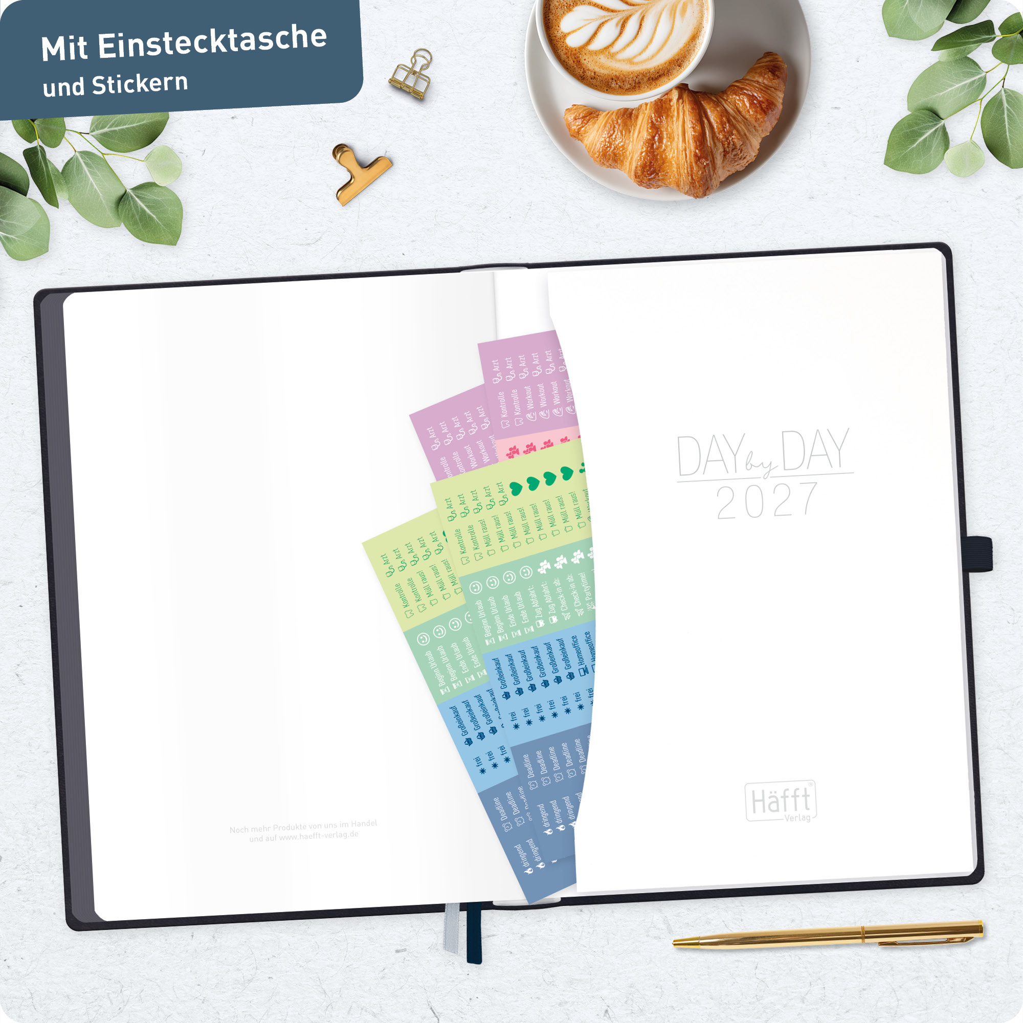 Artikelbild 8 des Artikels “Organizer Day by Day Maxi A4+ 2027 [Schwarz] “