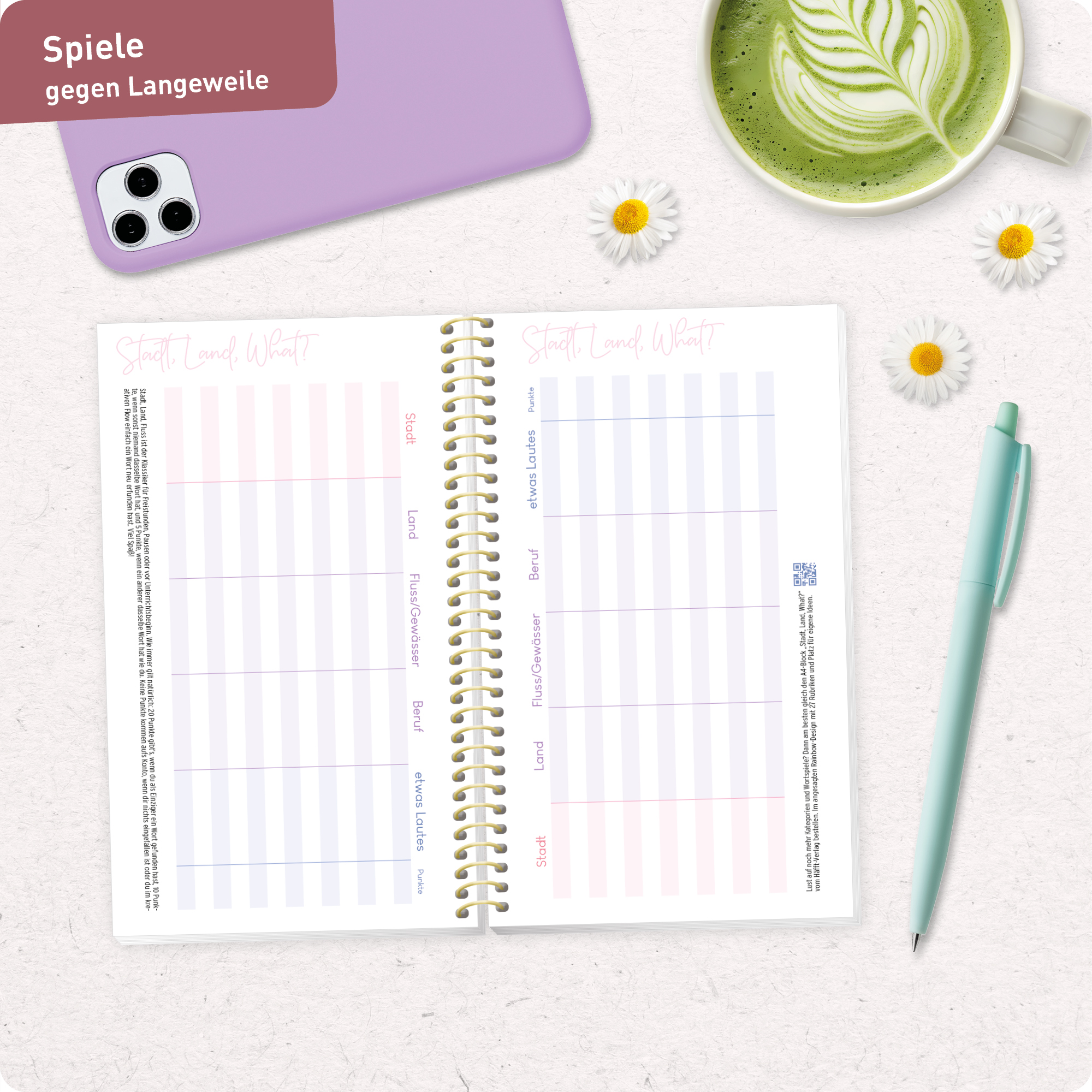 Artikelbild 8 des Artikels “College-Timer A6 Slim 2026/2027 [Fine Flowers rosé] “