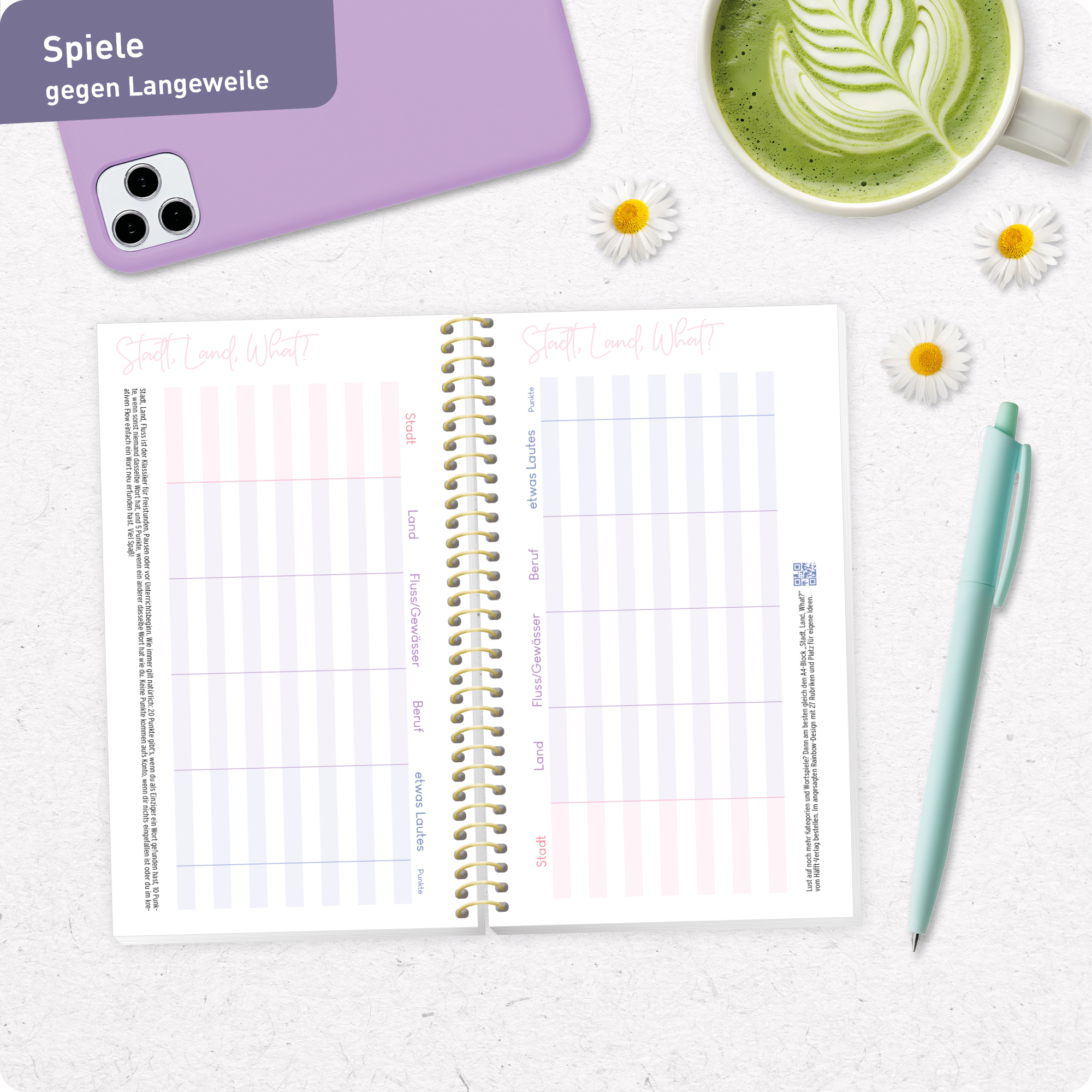 Artikelbild 8 des Artikels “College-Timer A6 Slim 2026/2027 [Purple Leaves] “