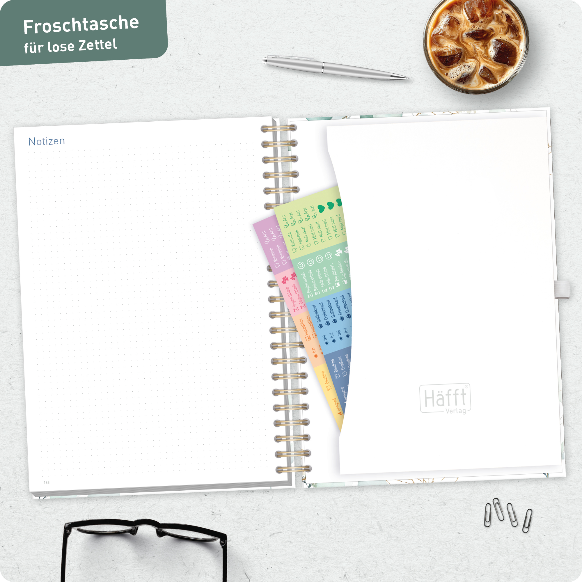 Artikelbild 8 des Artikels “Business-Timer Maxi A4 2027 [Blattgold] “