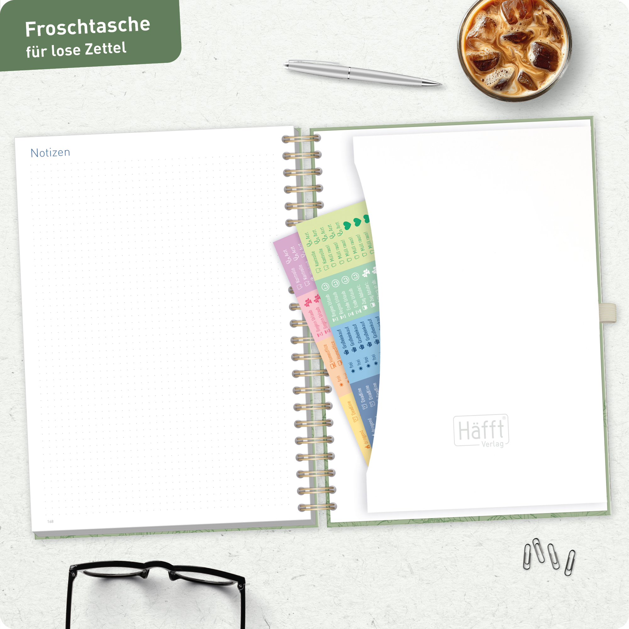 Artikelbild 8 des Artikels “Business-Timer A4 2027 [Green Poppy] “