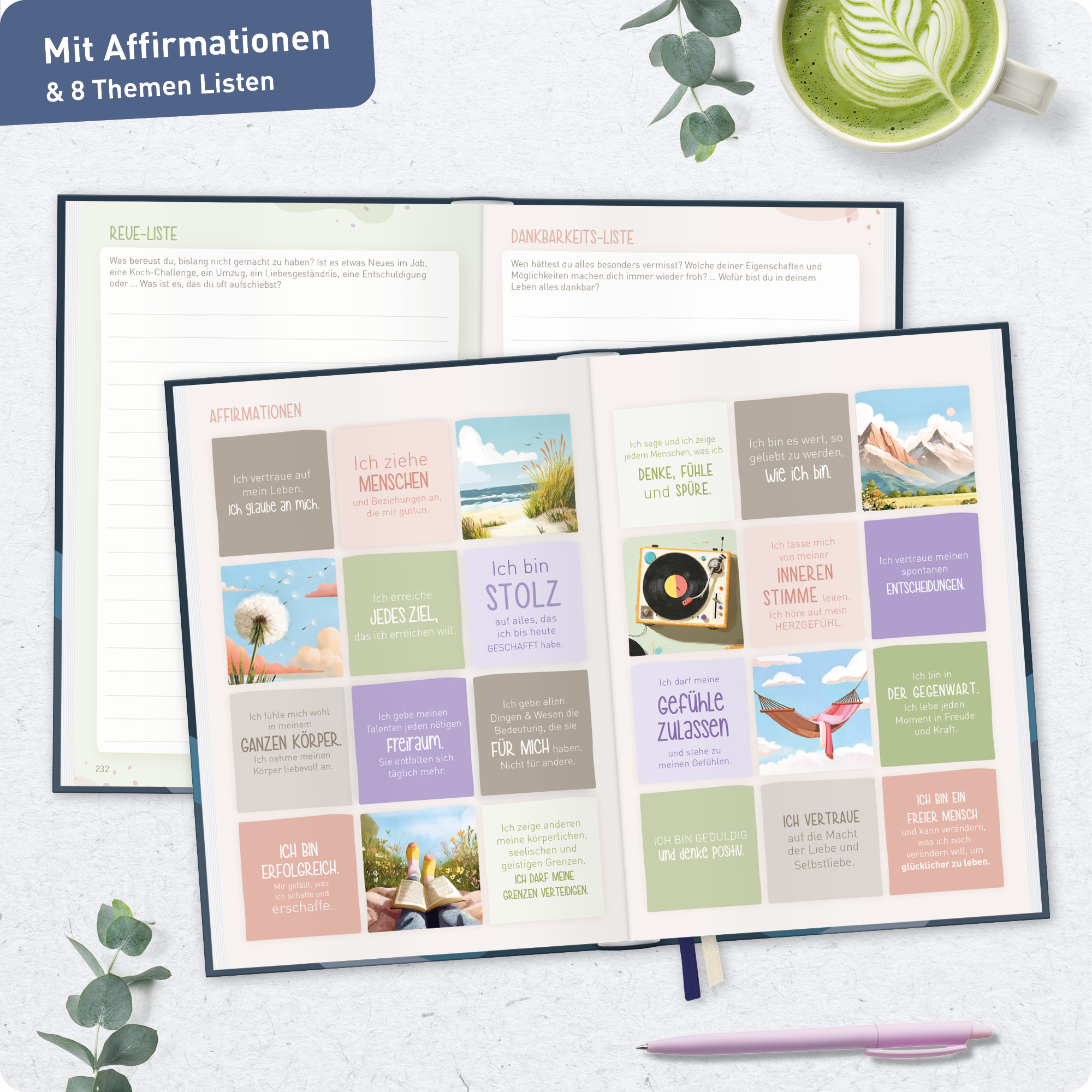 Artikelbild 8 des Artikels “paper&you Das 7-Fragen-Tagebuch A5 für 6 Monate [Moonrise] “
