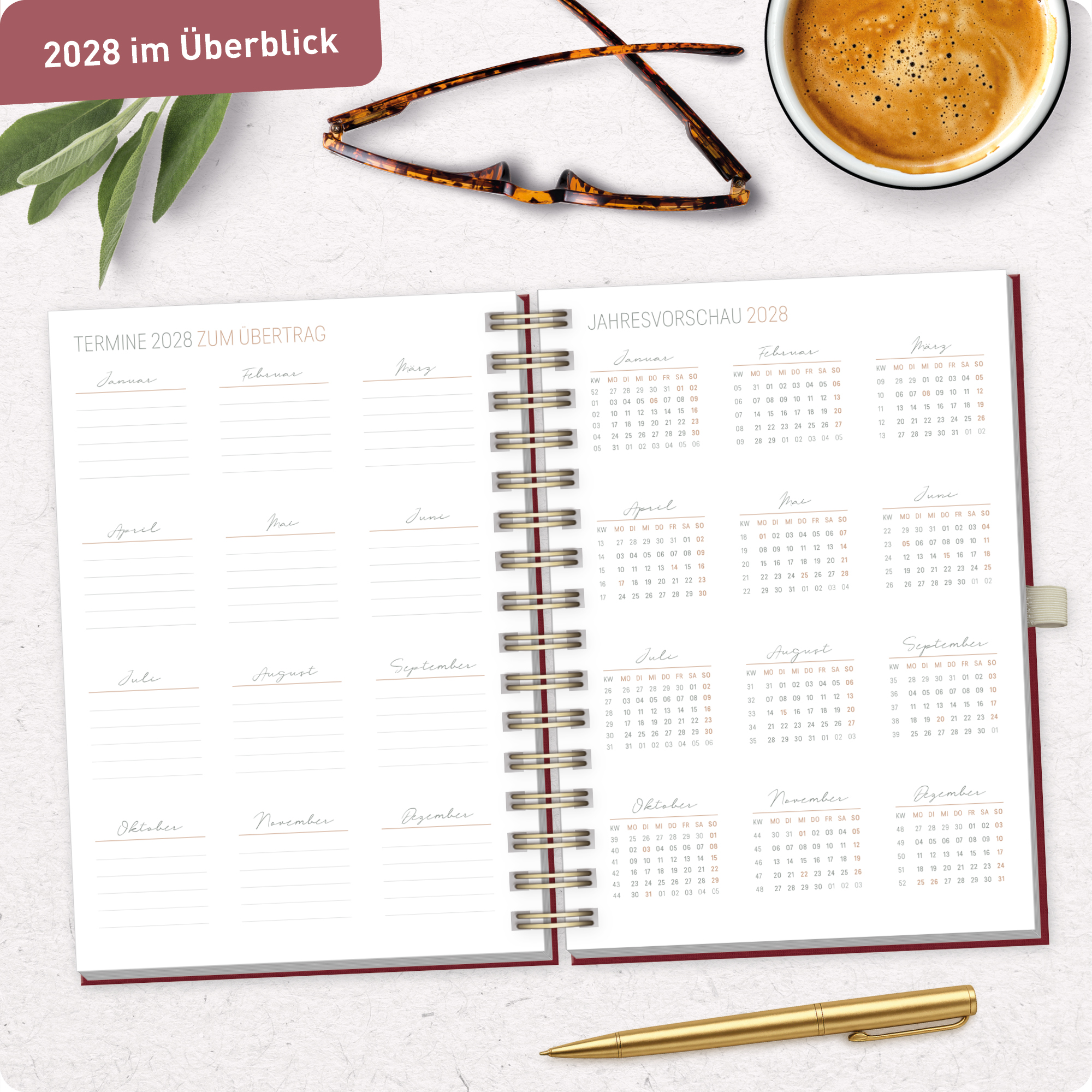 Artikelbild 8 des Artikels “Lieblings-Timer Deluxe A5 2026/2027 [Magic Heart] “