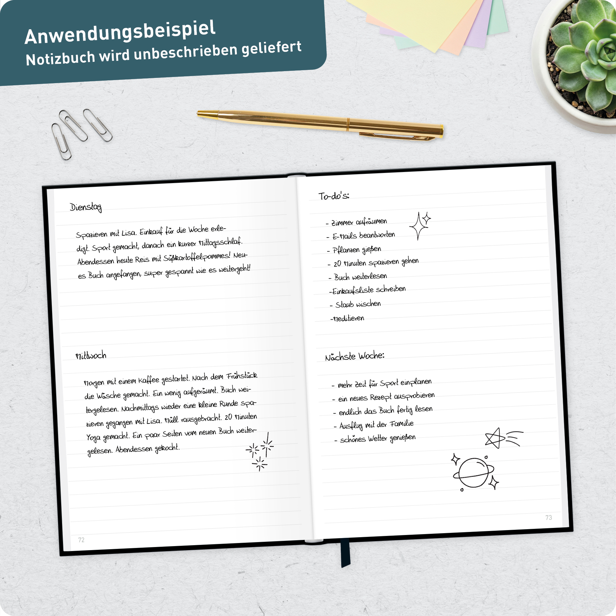 Artikelbild 8 des Artikels “Trendstuff Notizbuch A5 liniert 