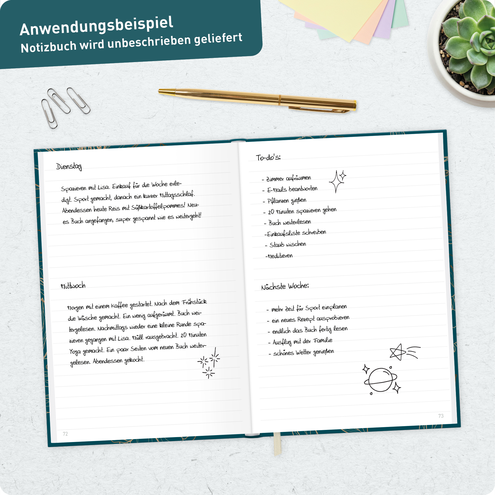 Artikelbild 8 des Artikels “Trendstuff Notizbuch A5 liniert 