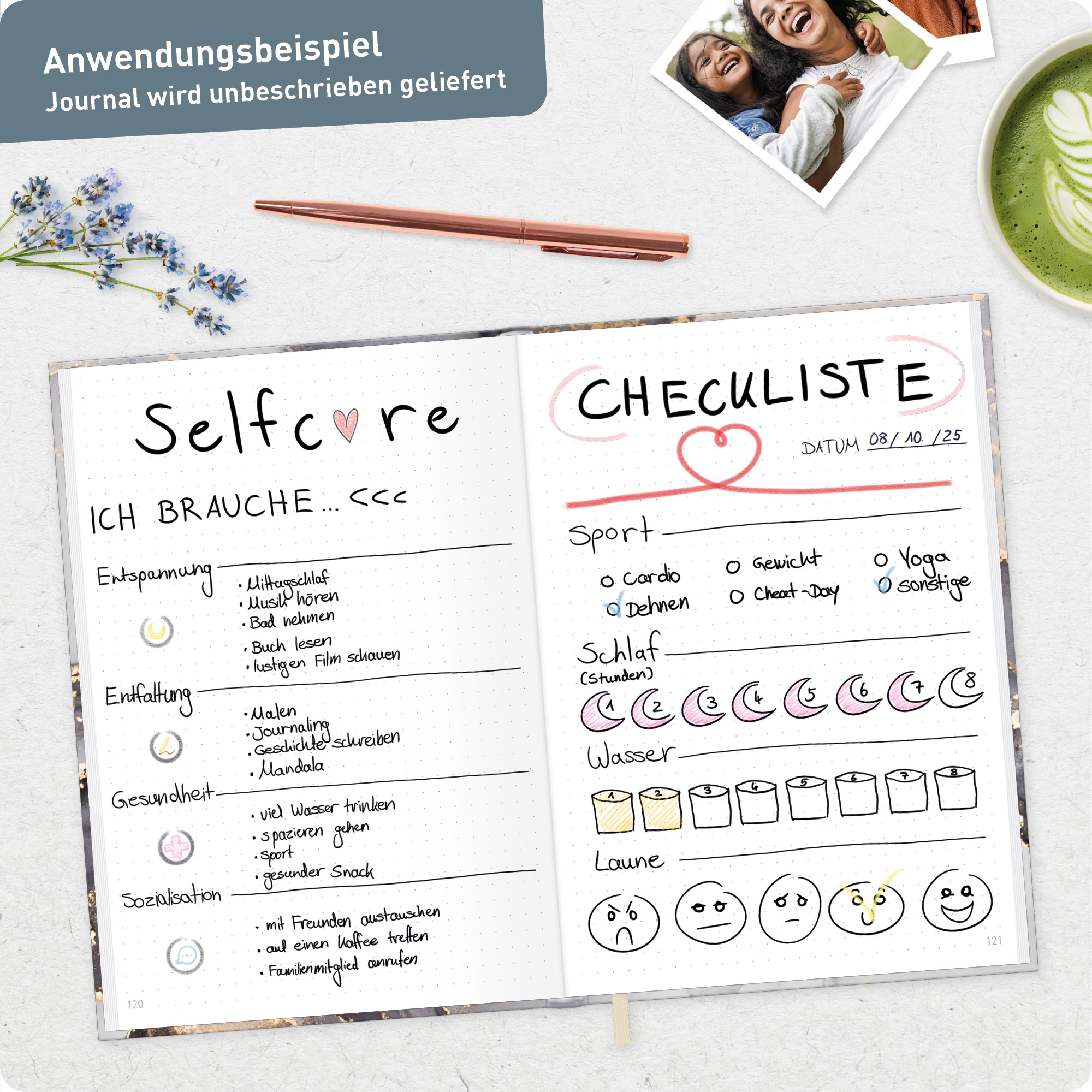 Artikelbild 8 des Artikels “paper&you Journal dotted A5 [Grey Marble] “