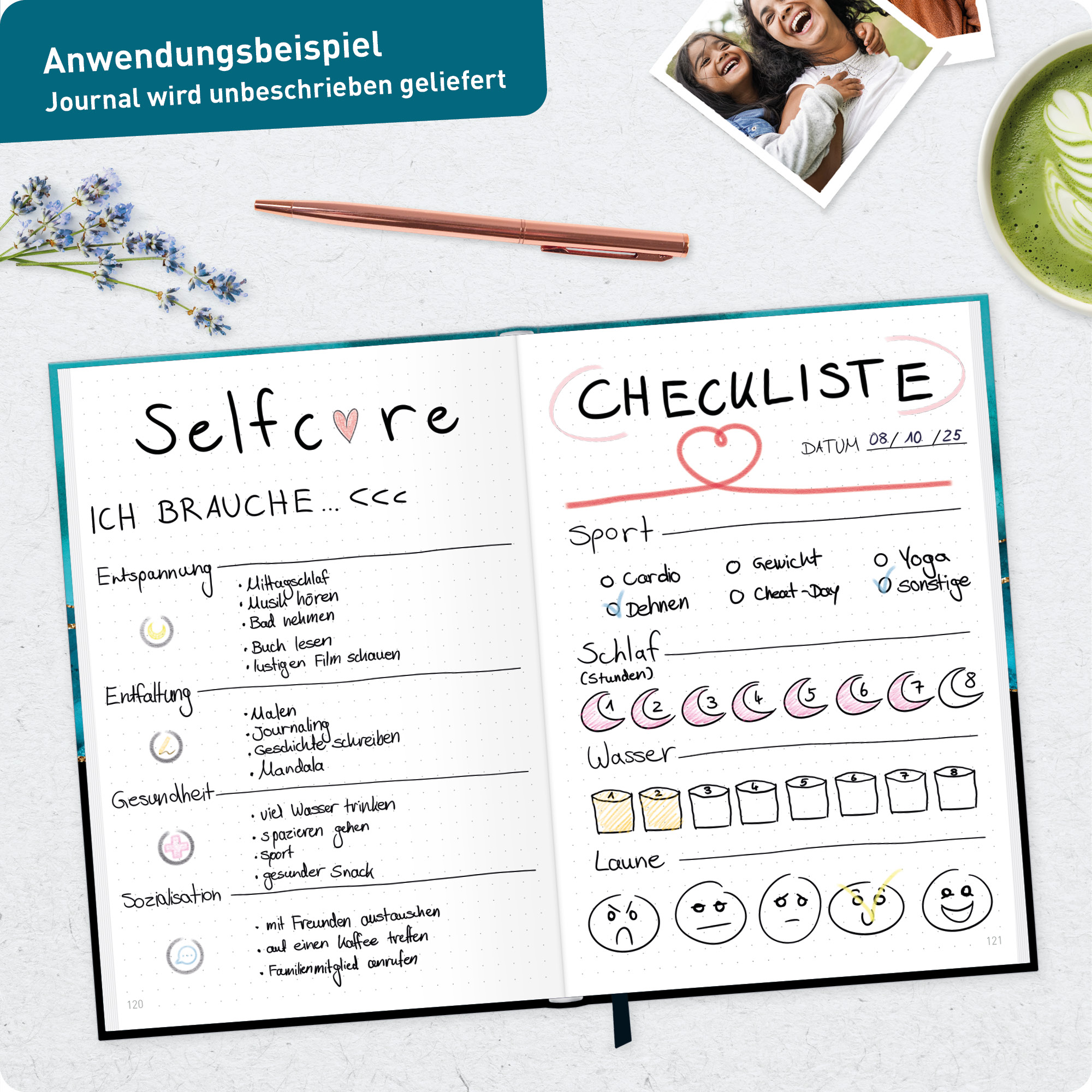 Artikelbild 8 des Artikels “paper&you Journal dotted A5 [Shiny Teal] “