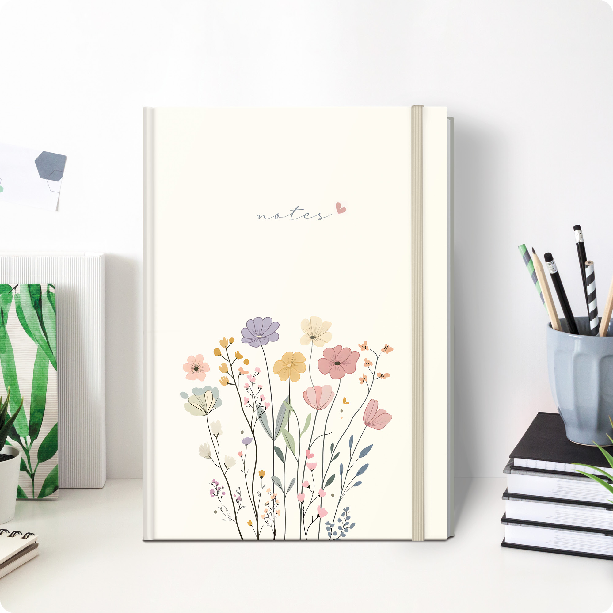 Artikelbild 8 des Artikels “paper&you Notizbuch A4+ liniert [Flower Joy] “