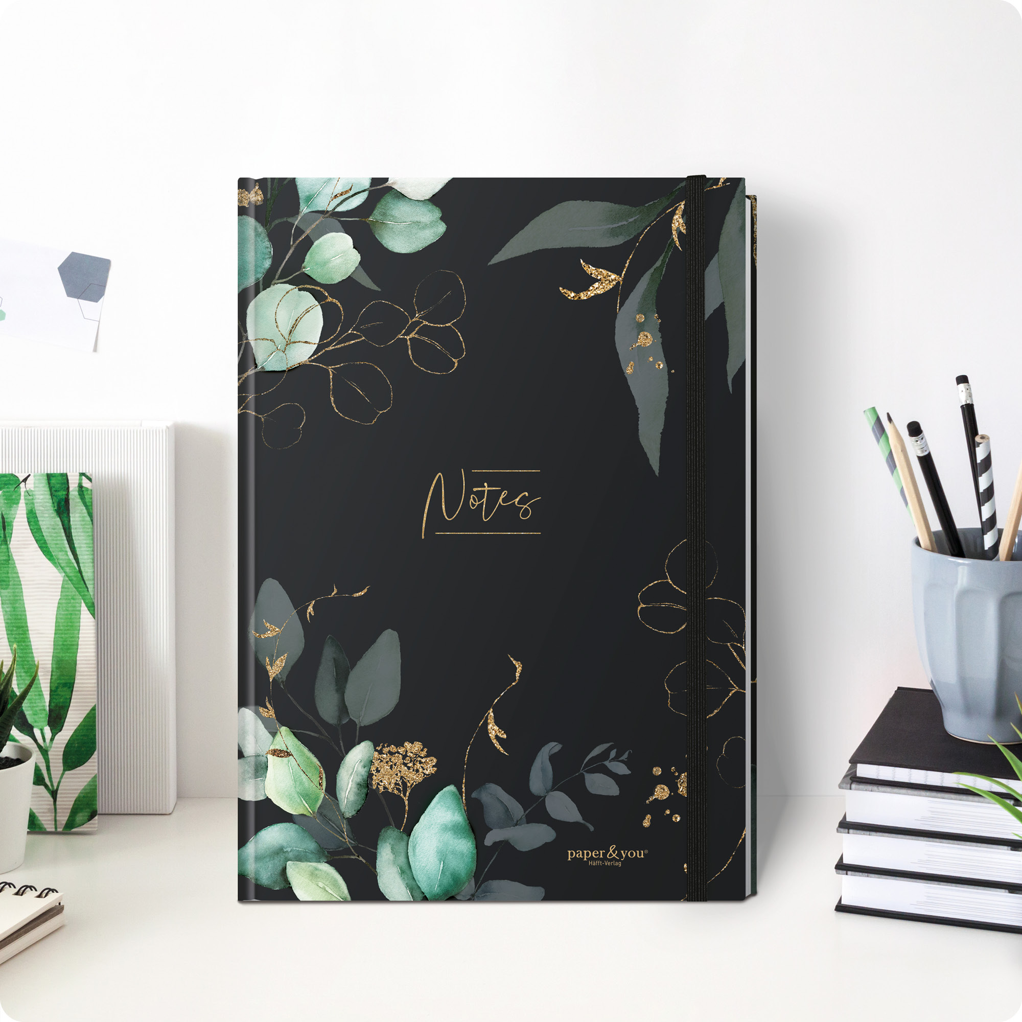 Artikelbild 8 des Artikels “paper&you Notizbuch A4+ liniert [Mondscheinblüten] “